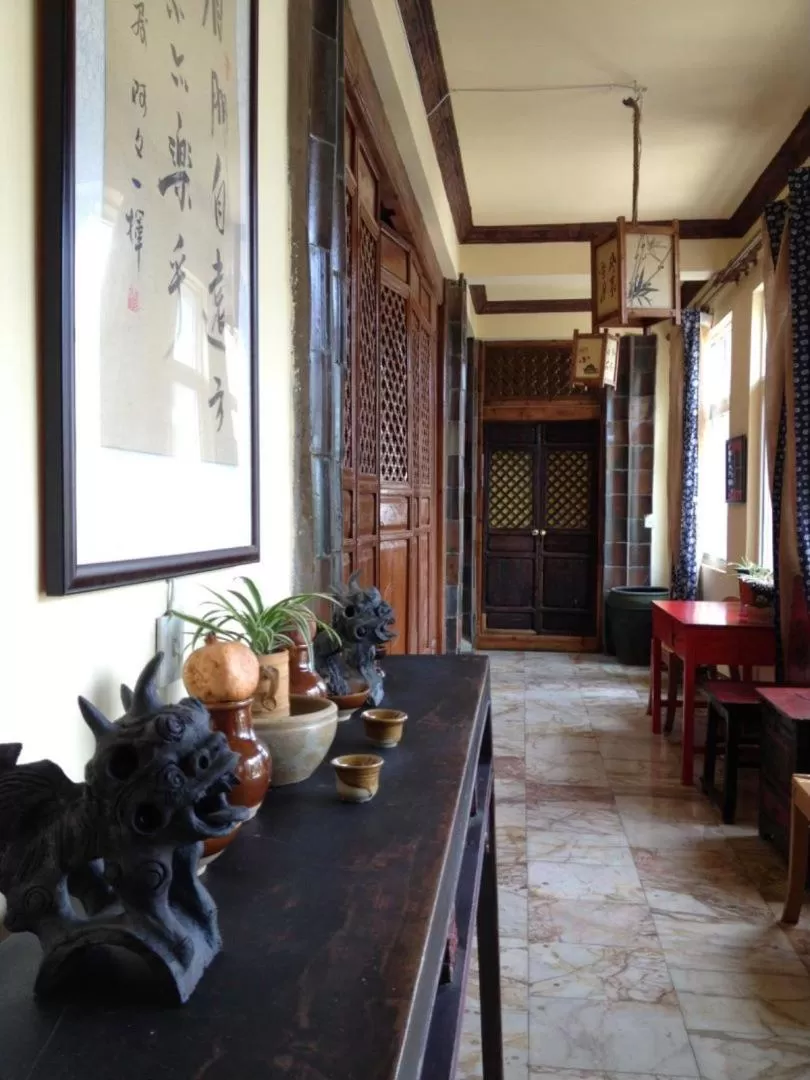 Seating area in The Lily Pad Inn