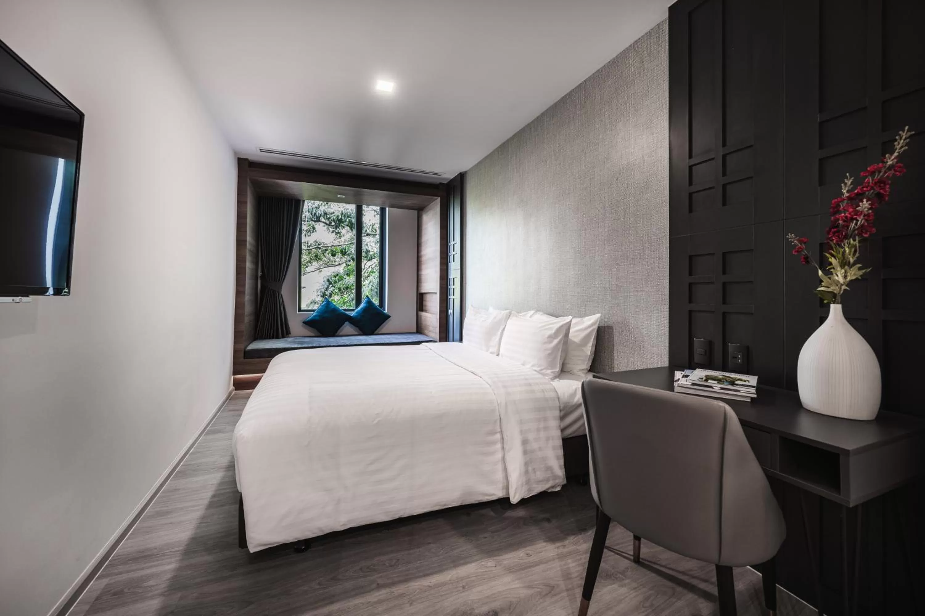 Bedroom, Bed in VIX Bangkok at Victory Monument