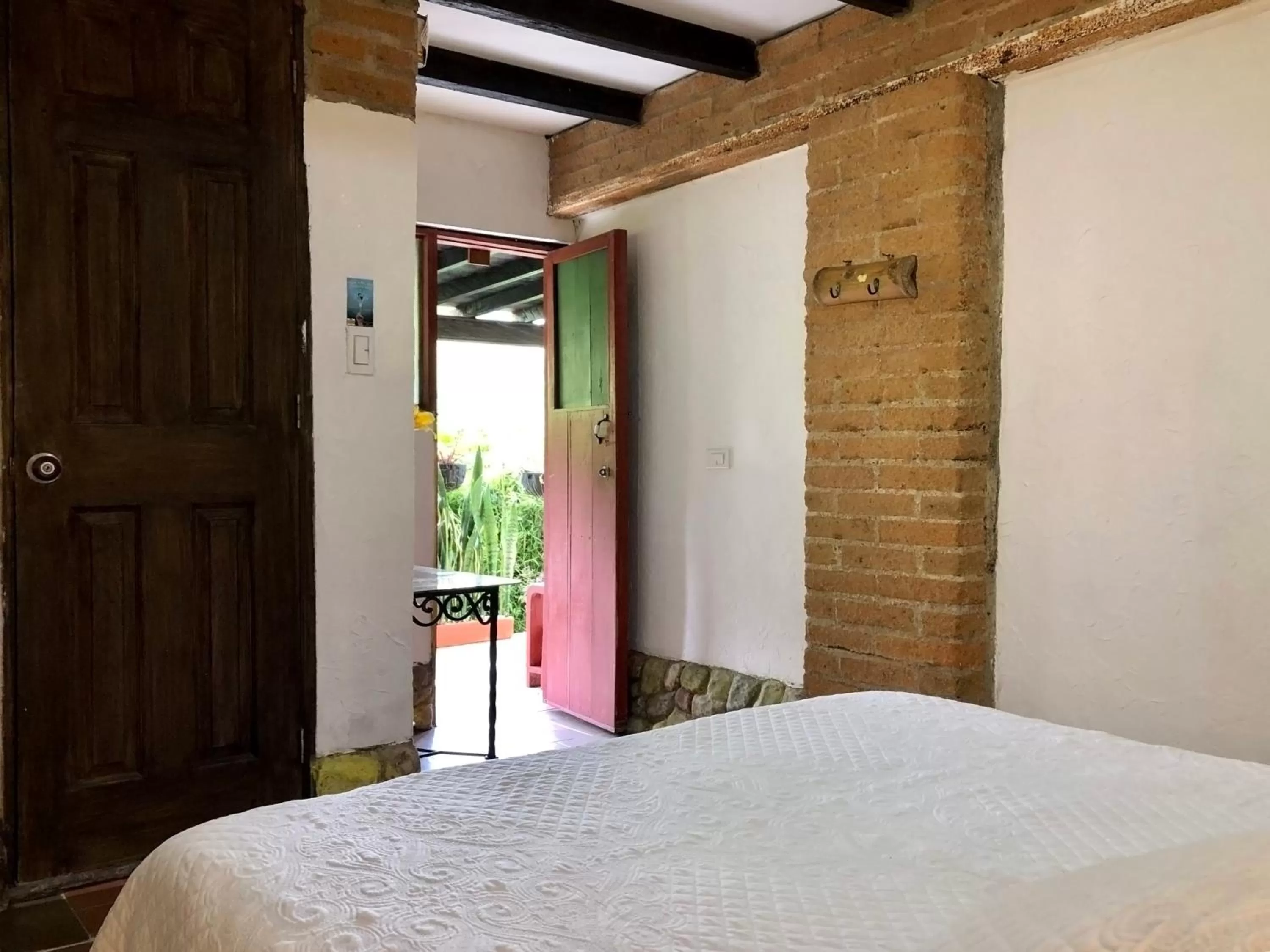 Bed in Hotel Vísperas