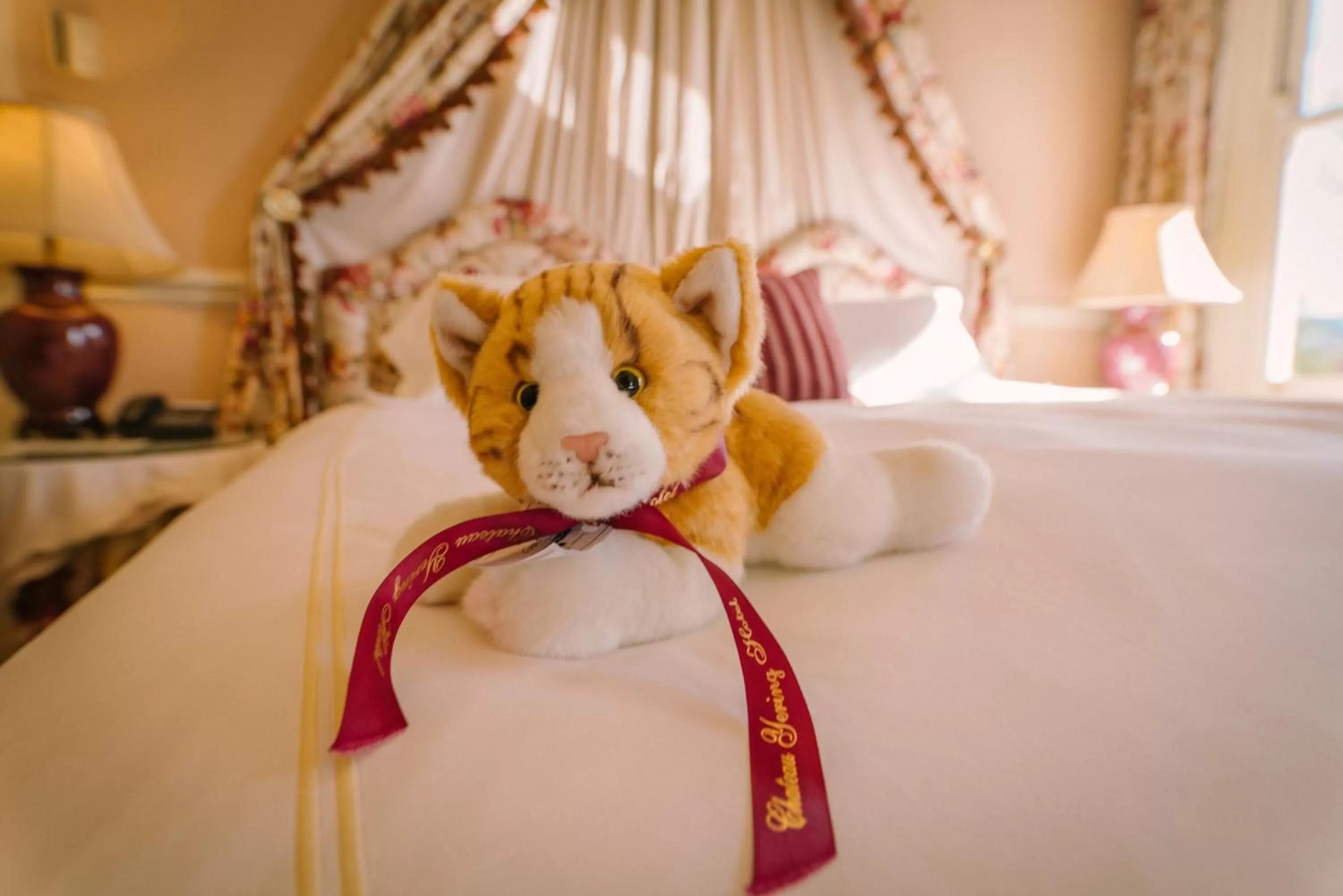 Bed in Chateau Yering