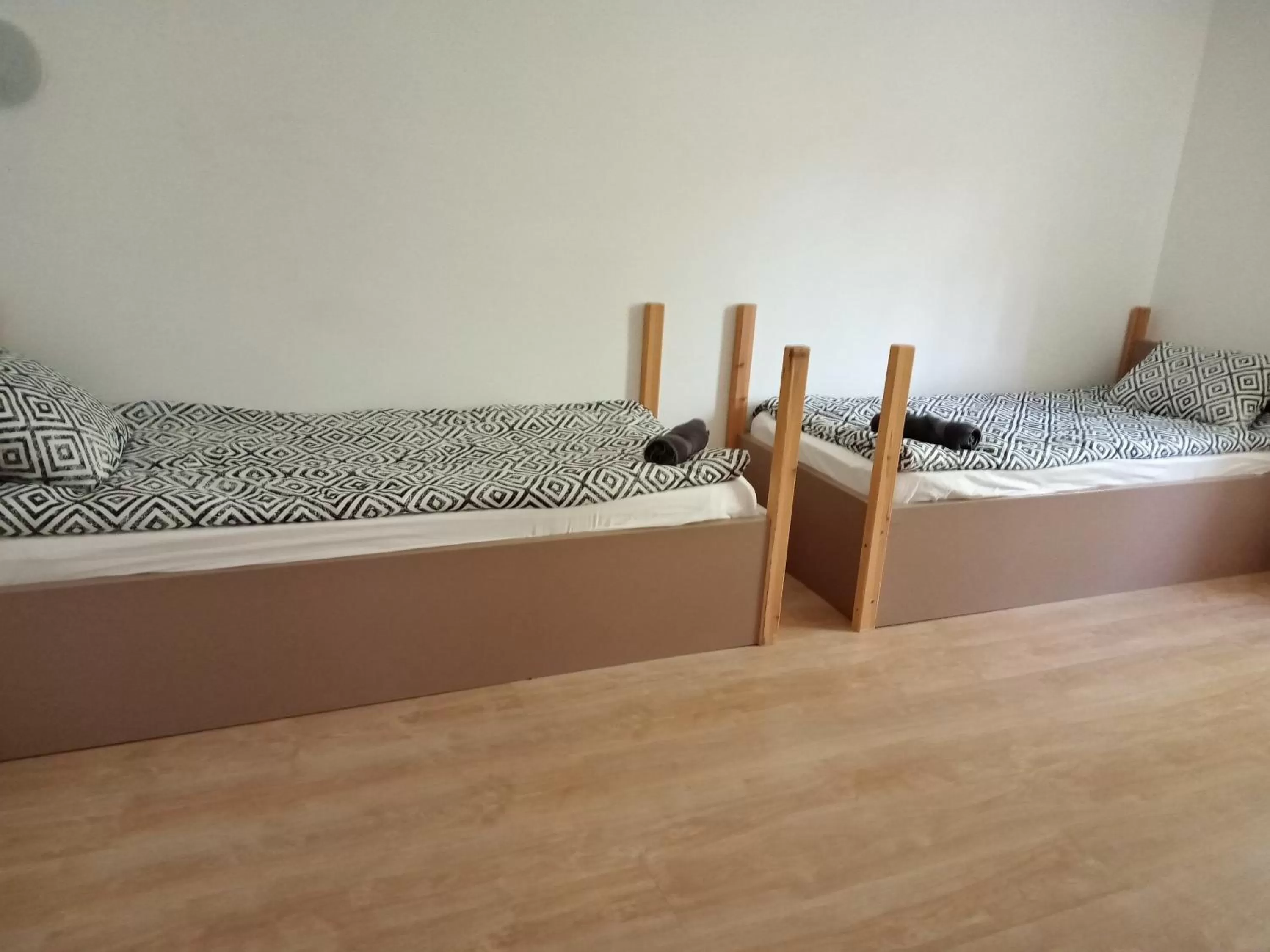 Bed in Tiszaliget Apartman és Szálló