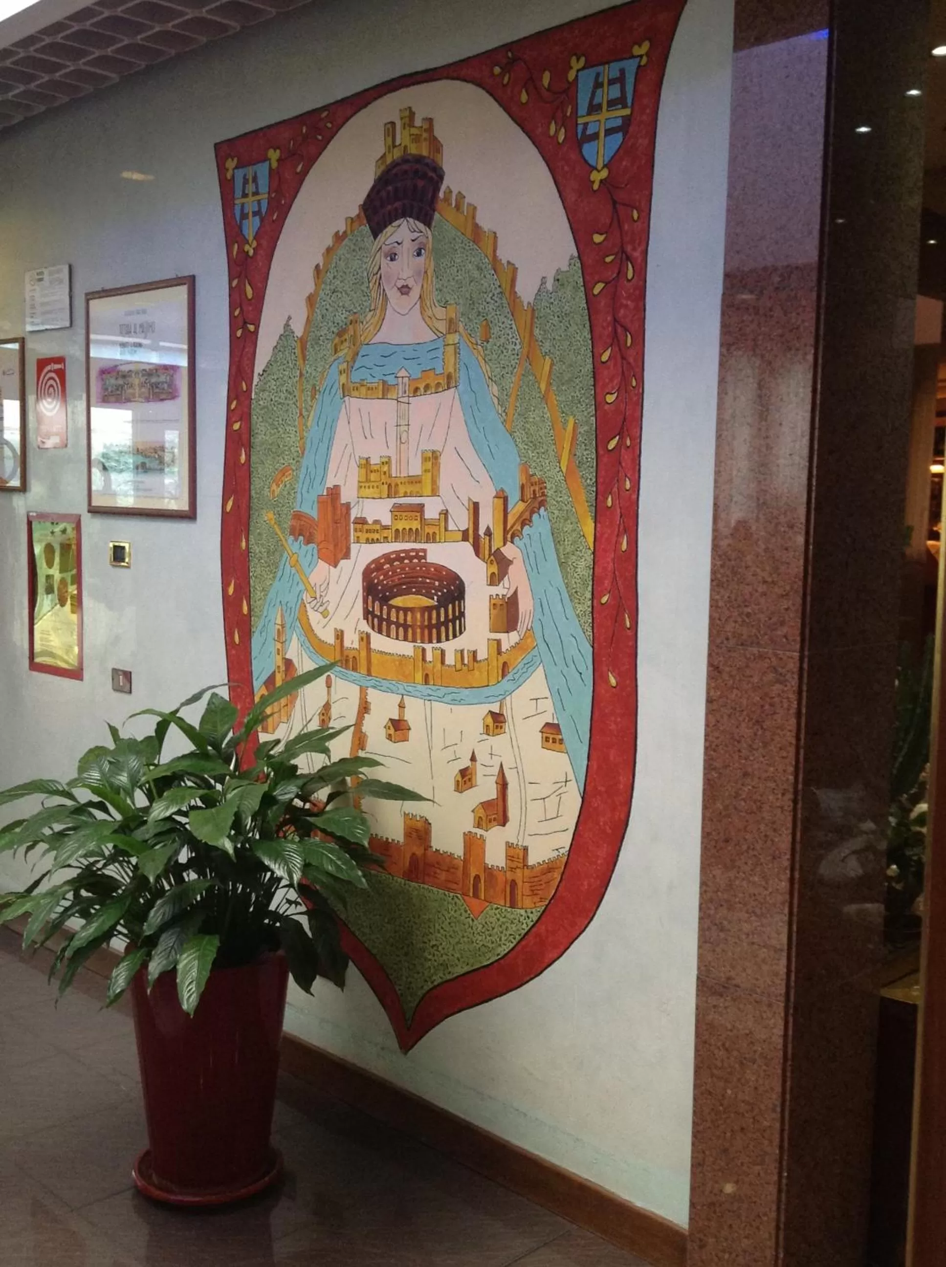 Lobby or reception in Hotel Maxim