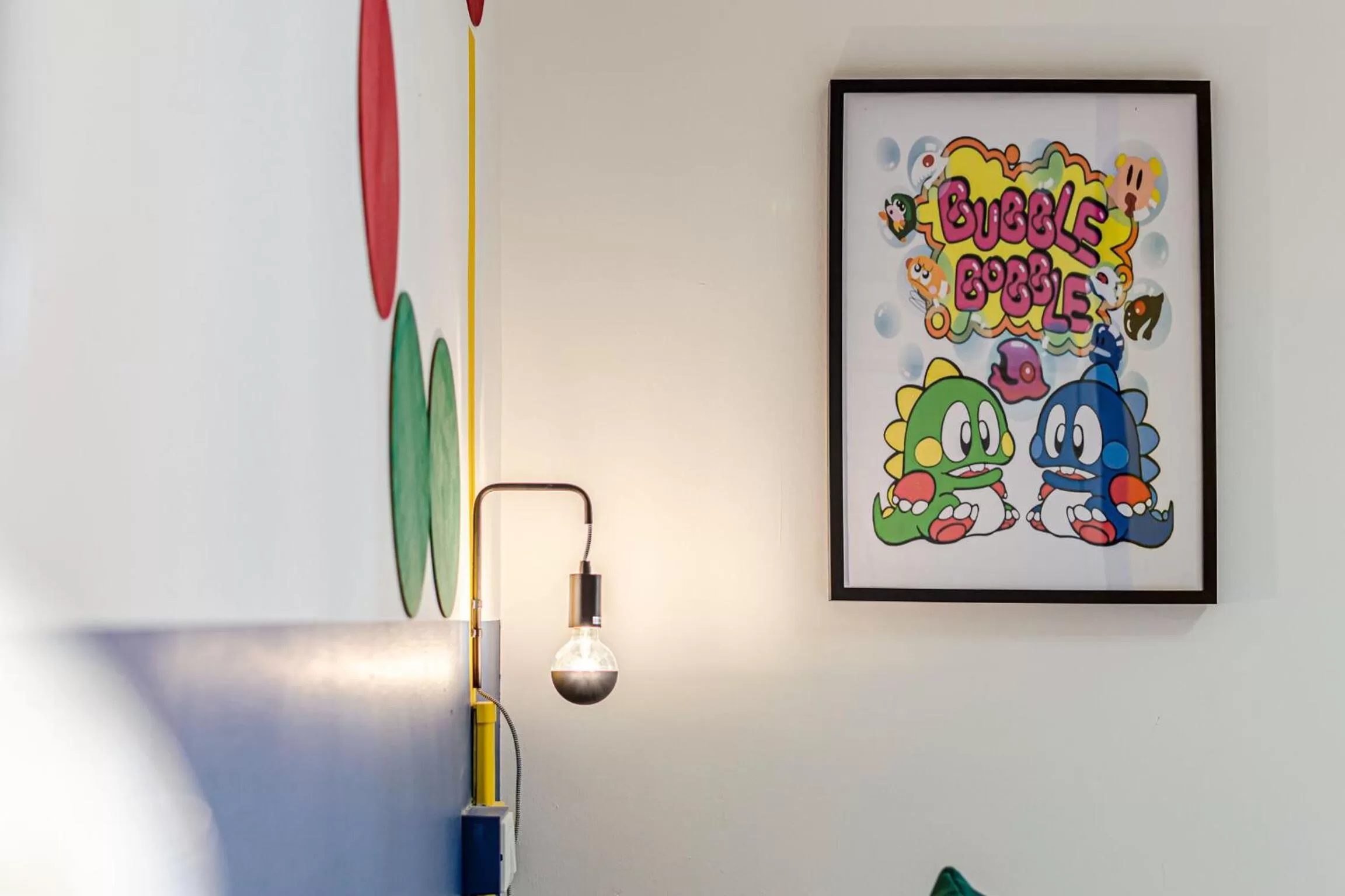 Decorative detail in Game Rooms Experience