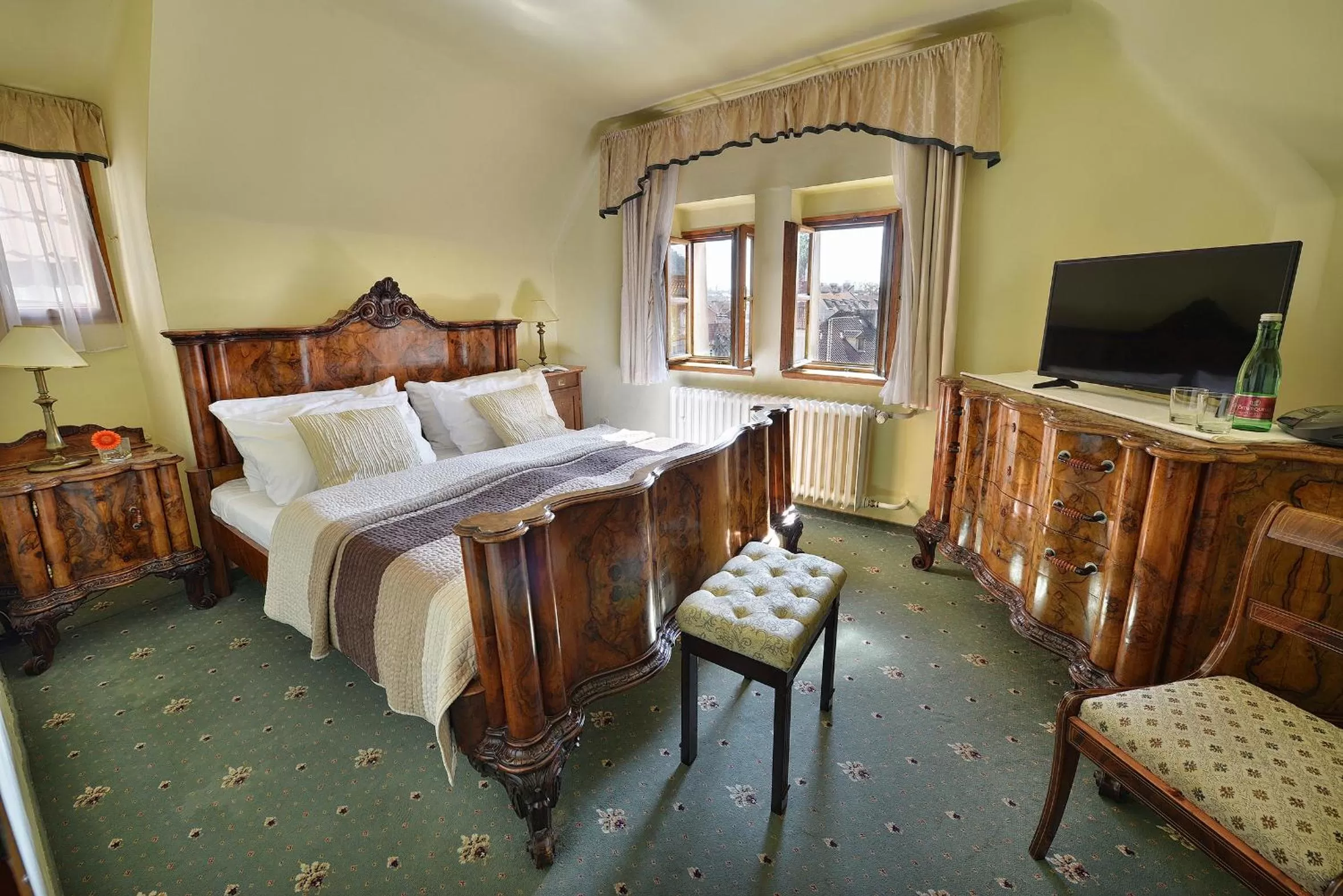 Bed in Hotel U 3 Pstrosu