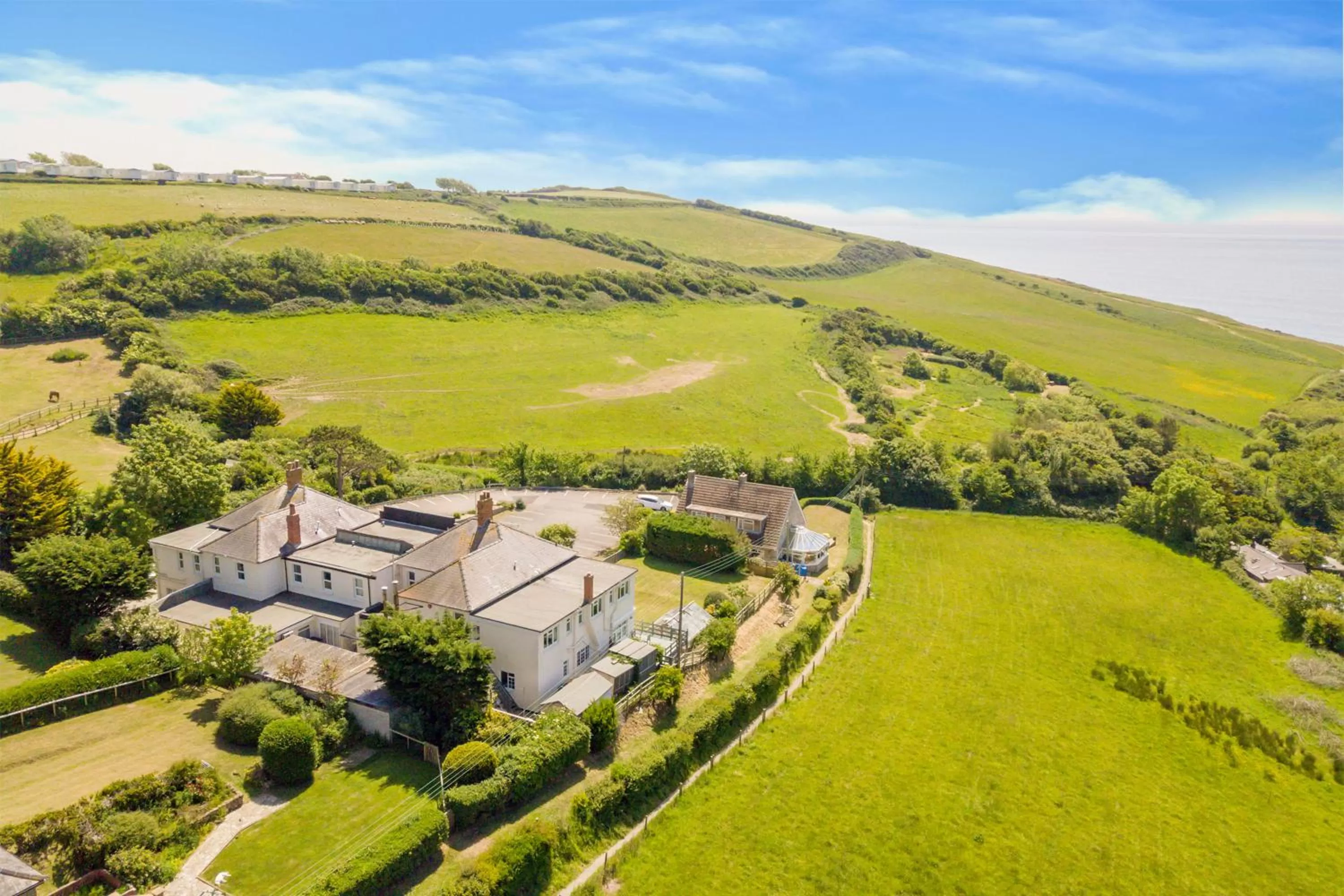 View (from property/room) in Eype's Mouth Country Hotel