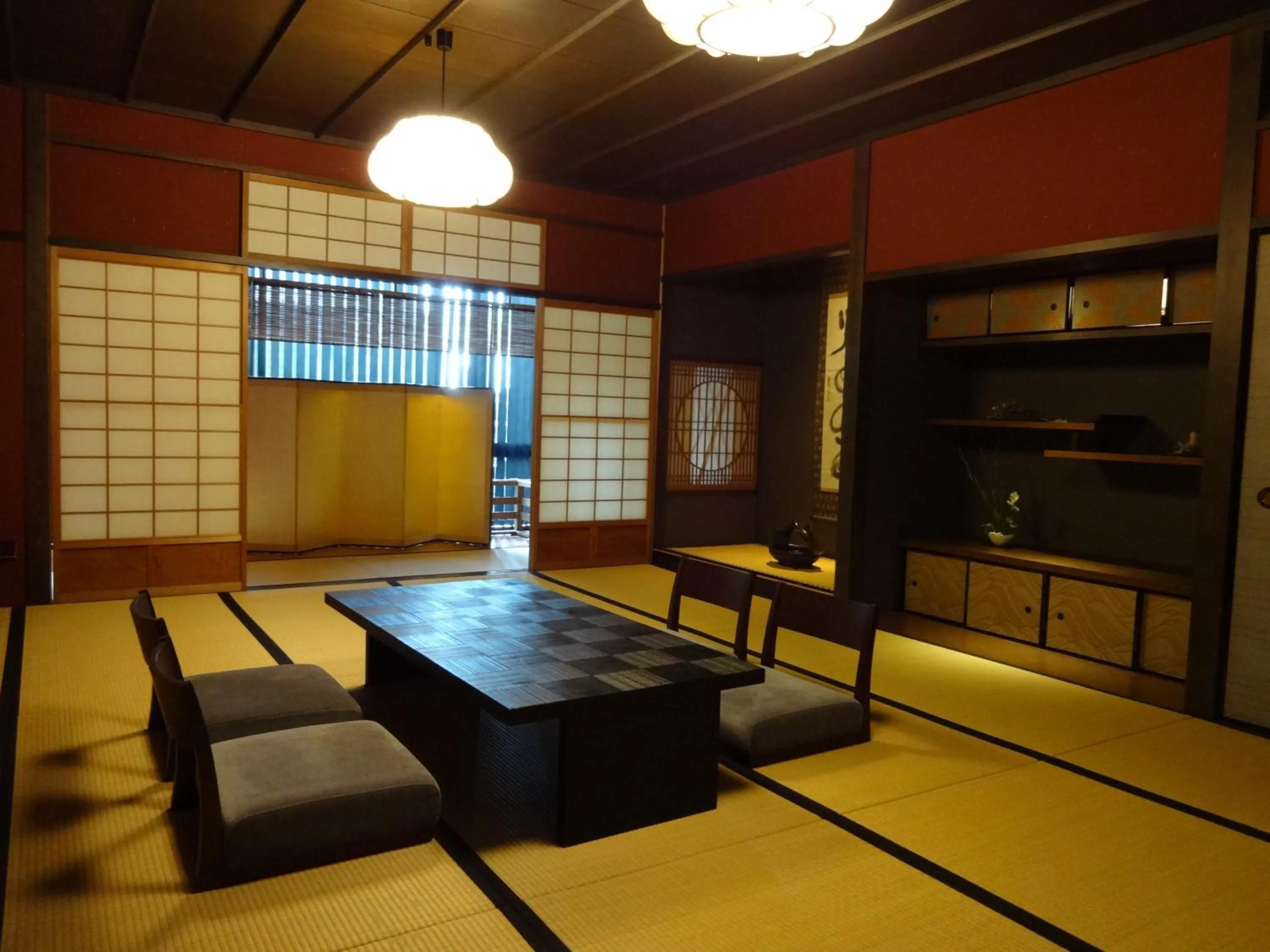 Living room in Kizashi The Suite Kyoto Gion