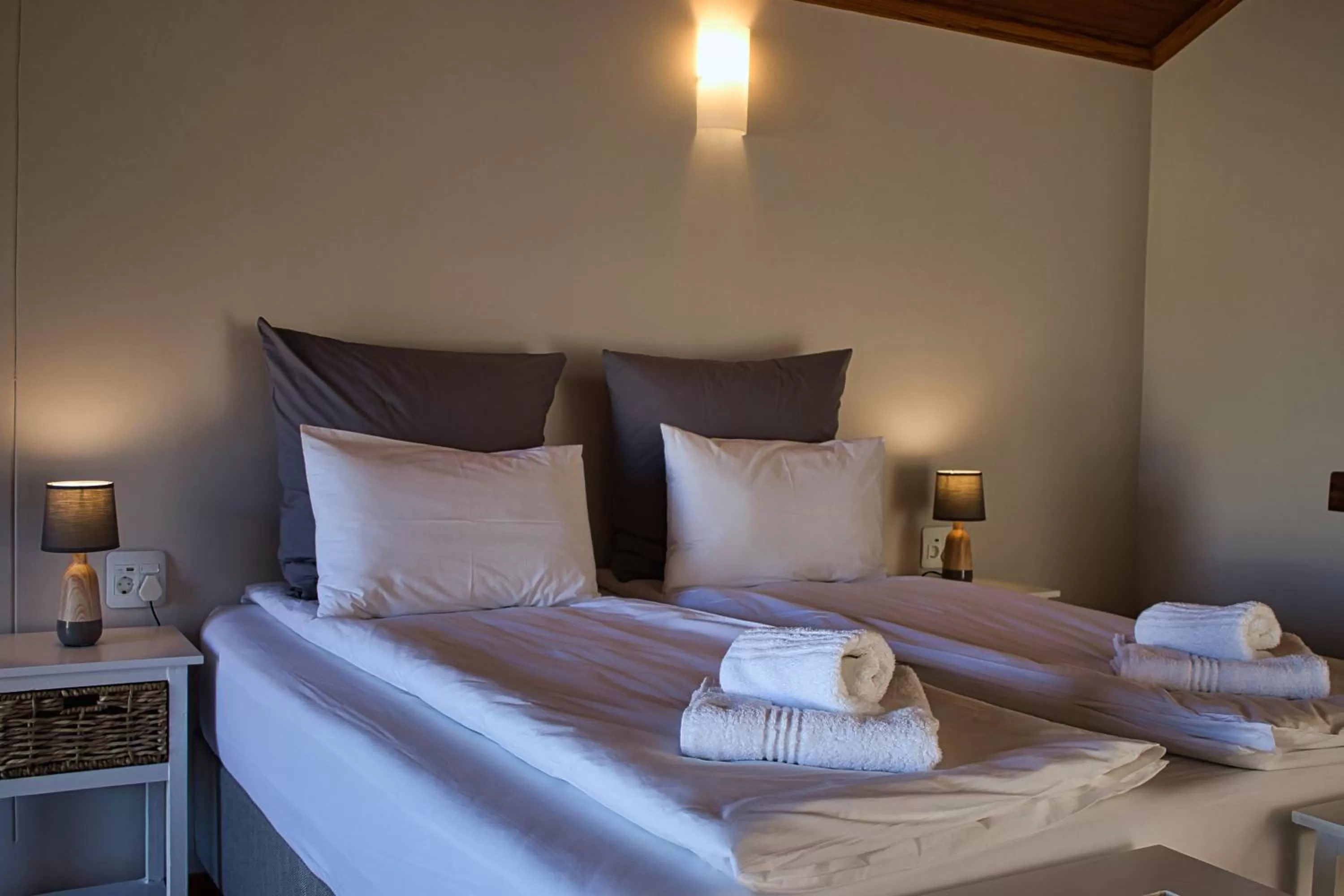 Bedroom, Bed in Kramersdorf Guesthouse