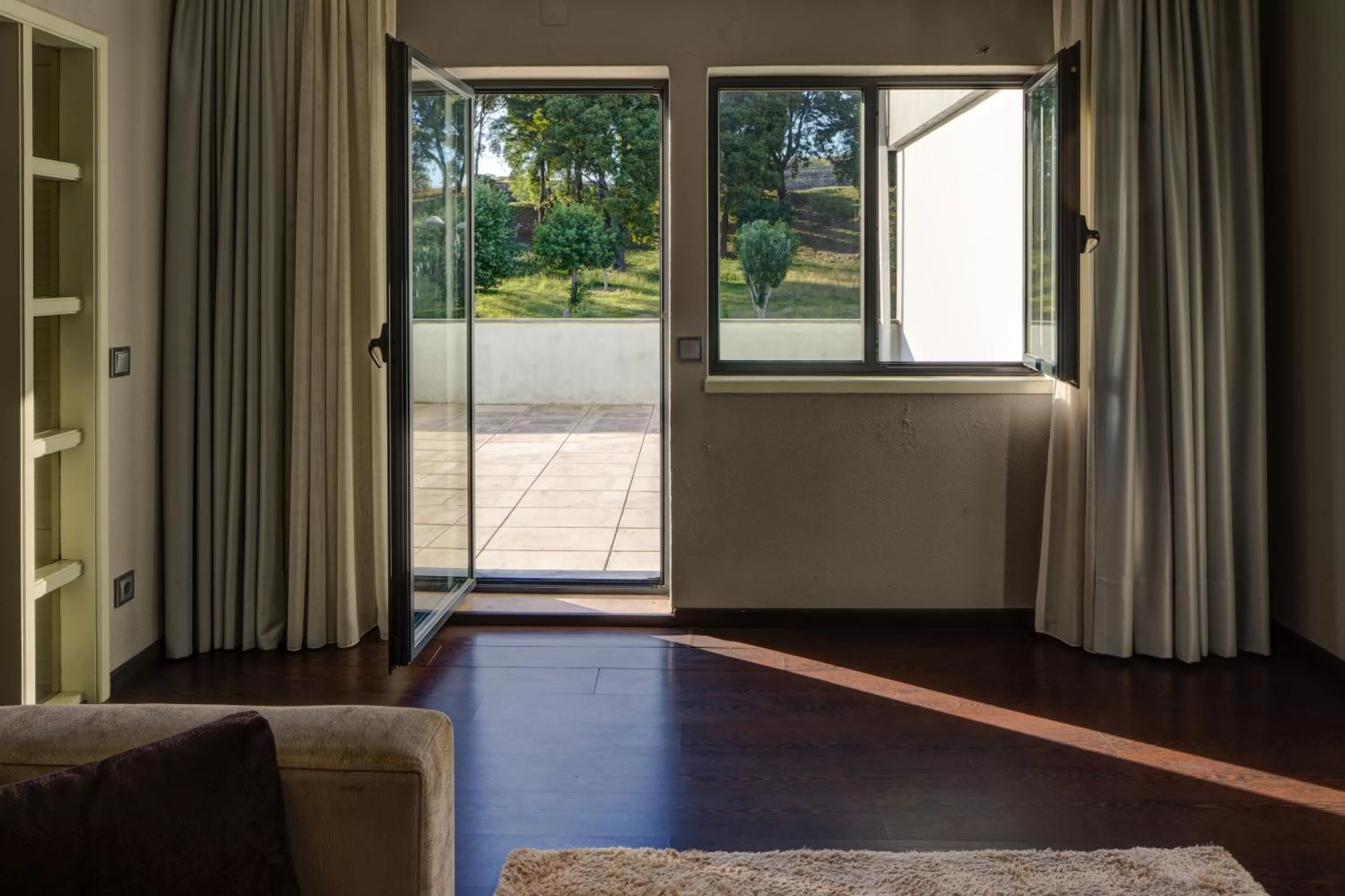 Seating area, Bed in Hotel Lara