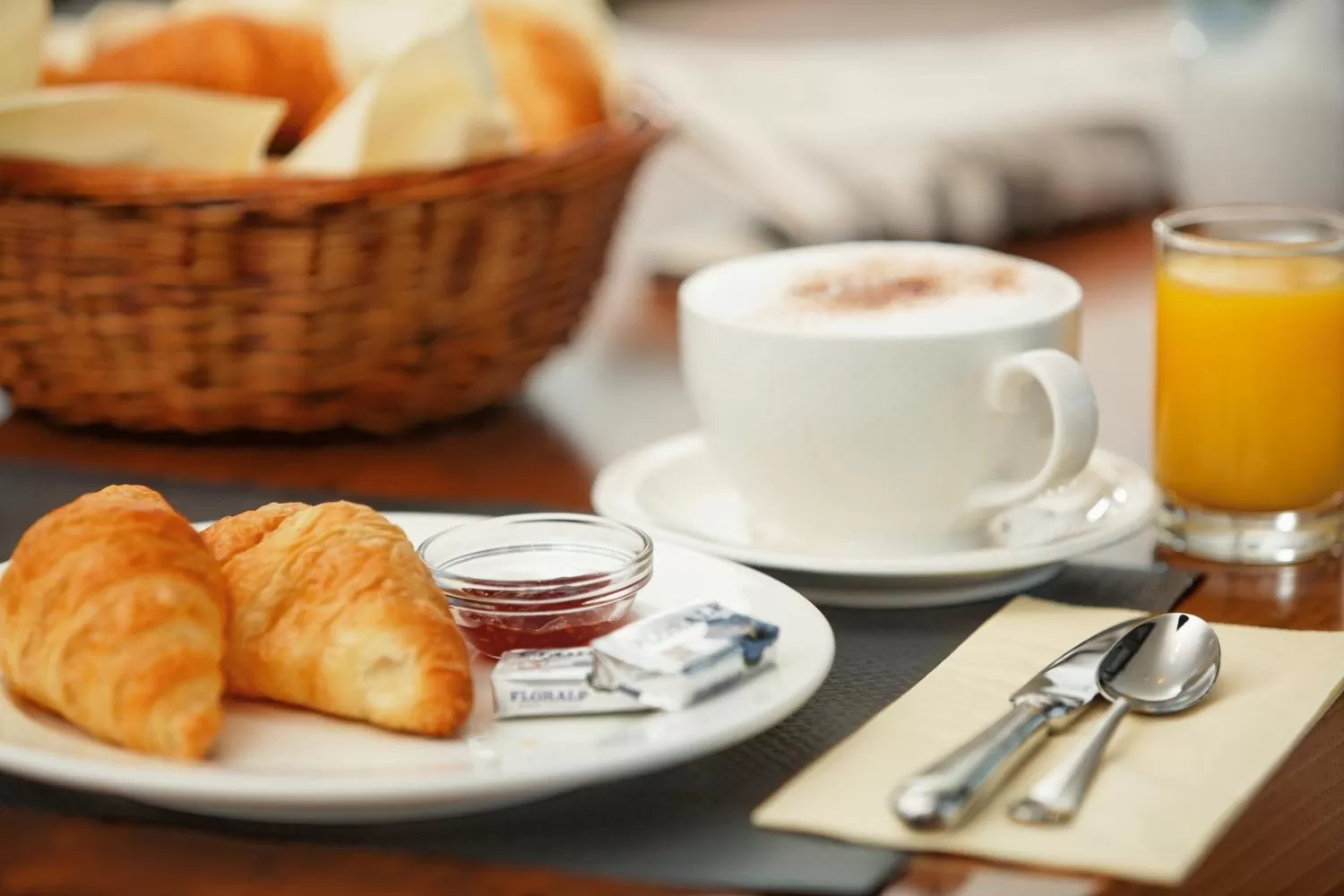 Breakfast in Hotel Arcade