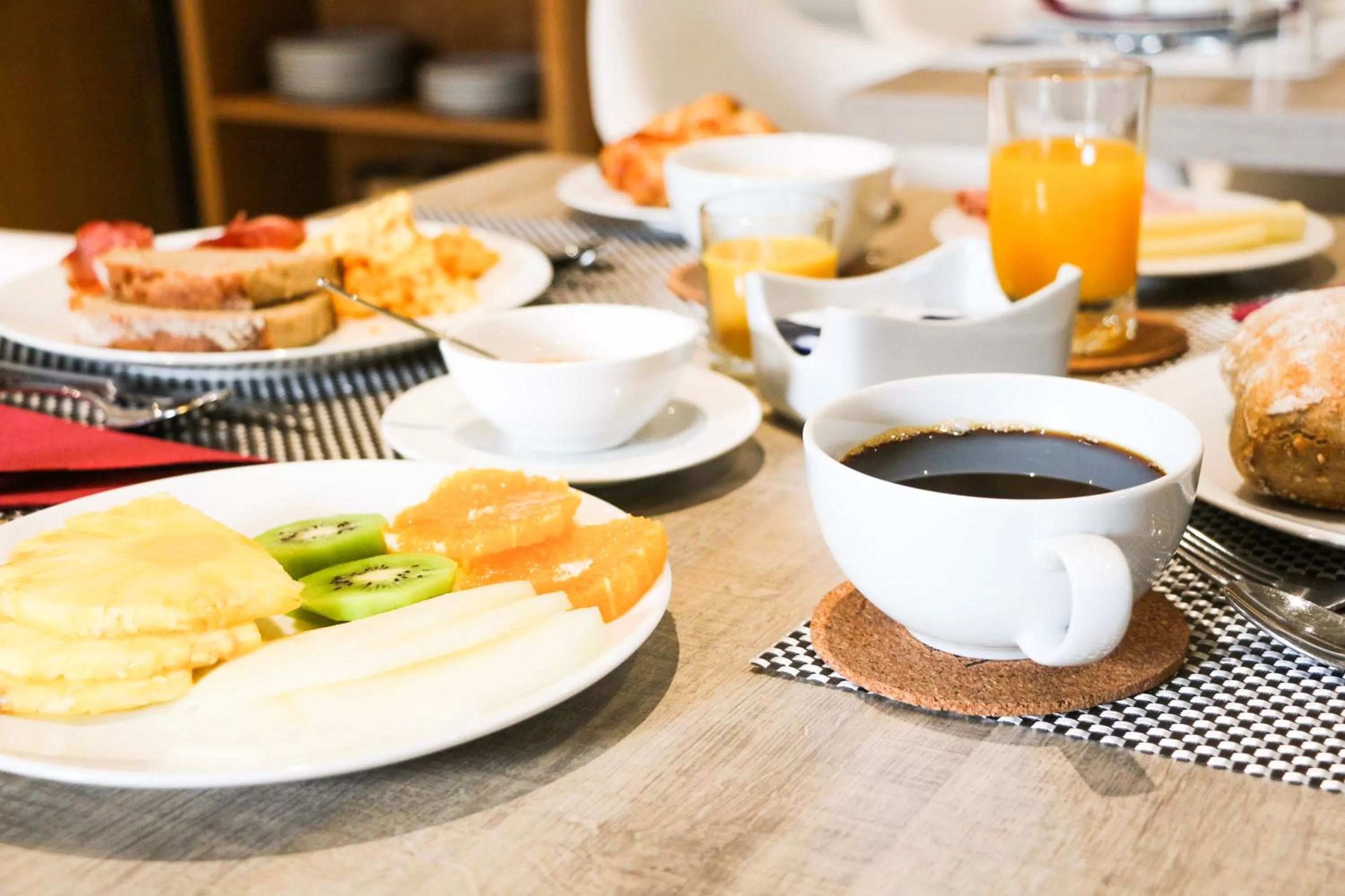 Buffet breakfast in Borralha Hotel, Restaurante & Spa