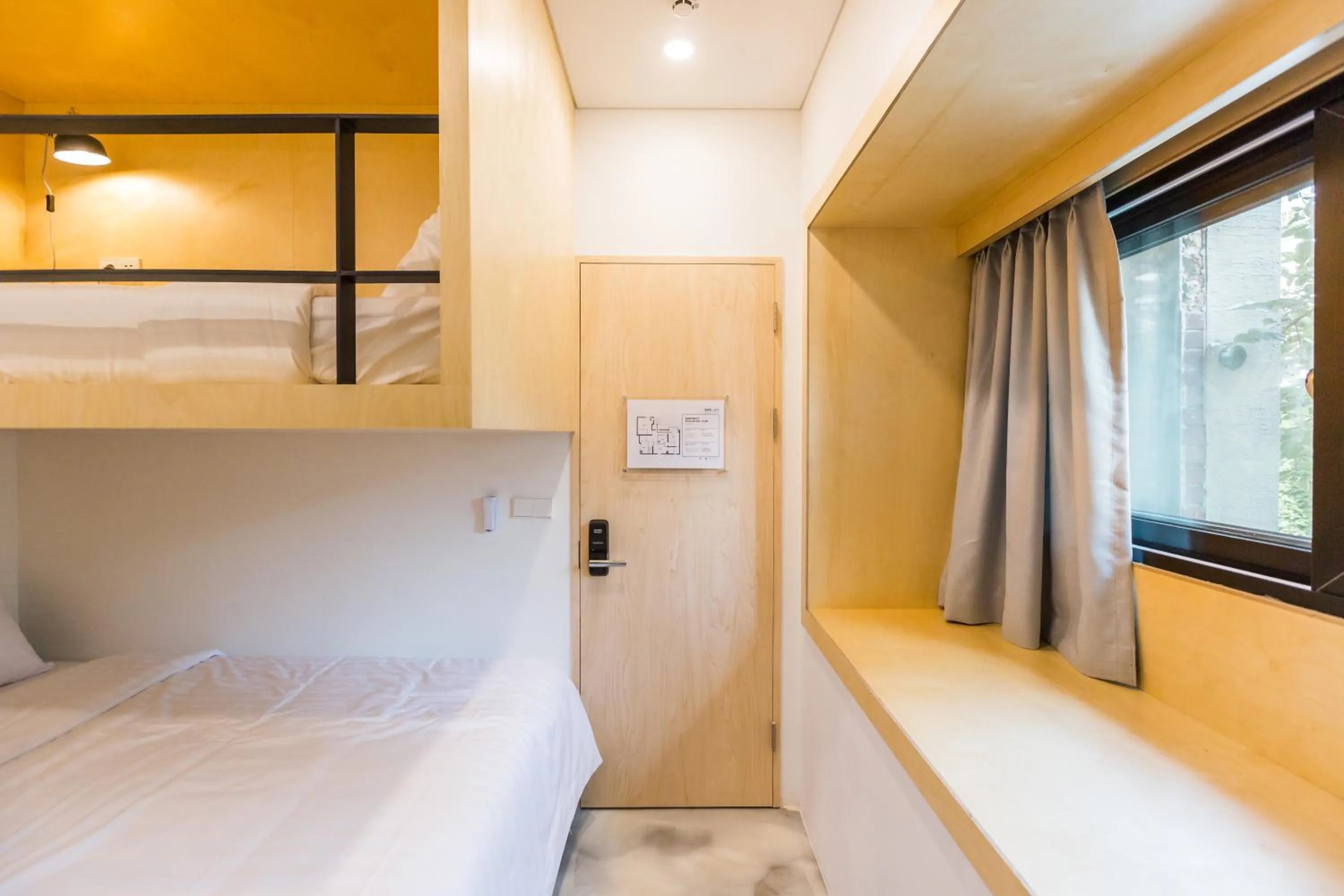 Bed in Hotel Baroato 2nd