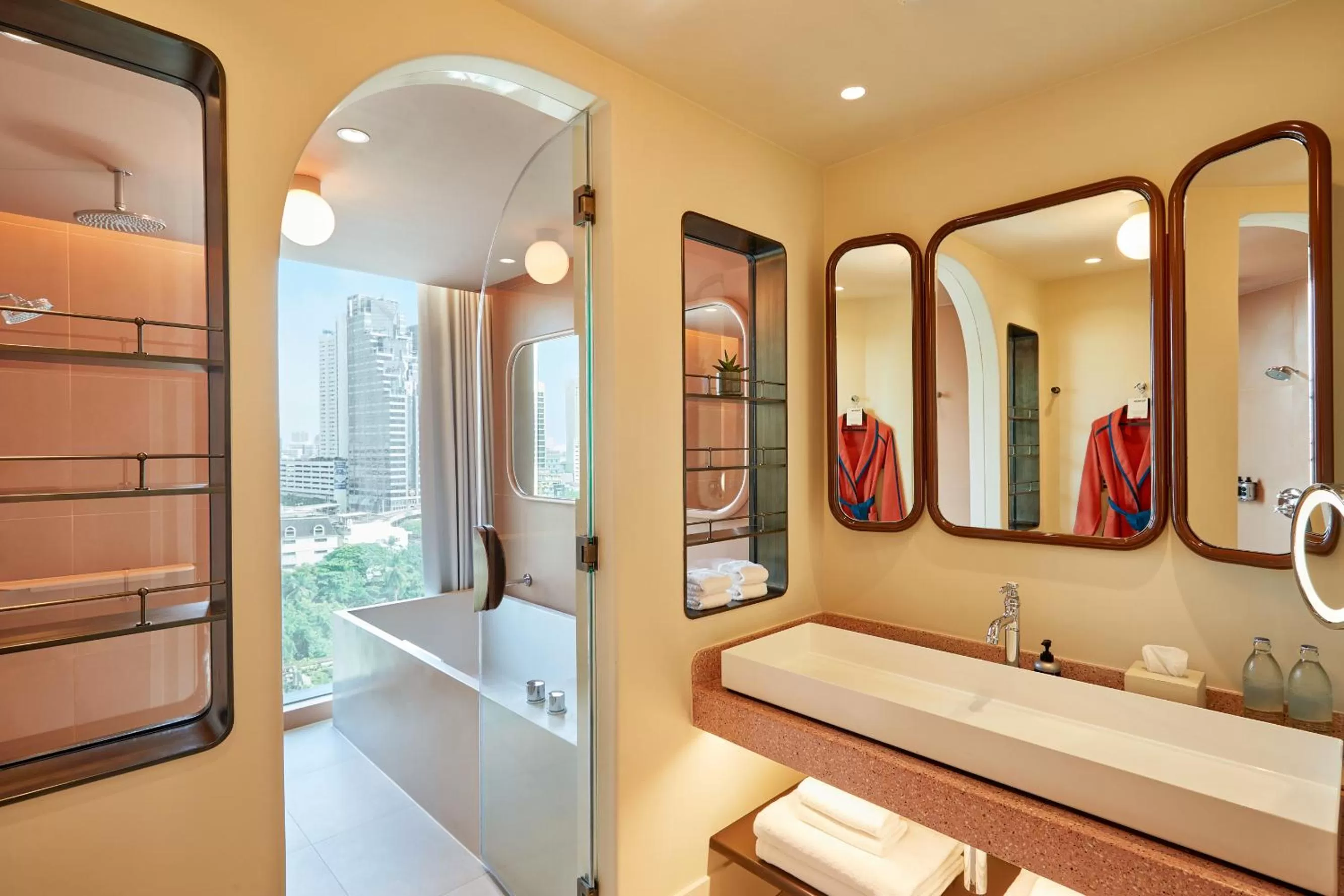 Bathroom in The Standard, Bangkok Mahanakhon