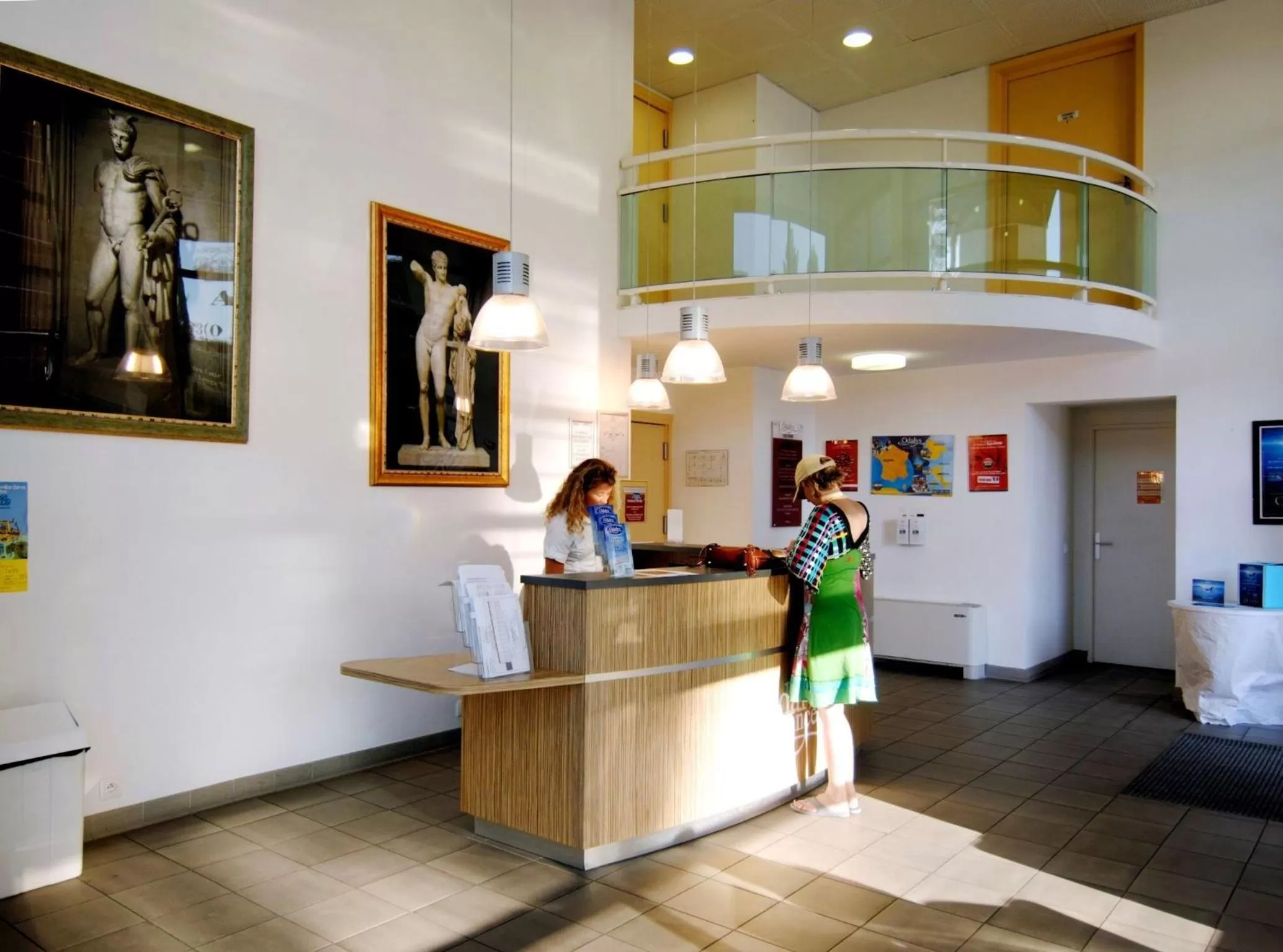 Lobby or reception in Appart Hotel Odalys City Antibes Olympe
