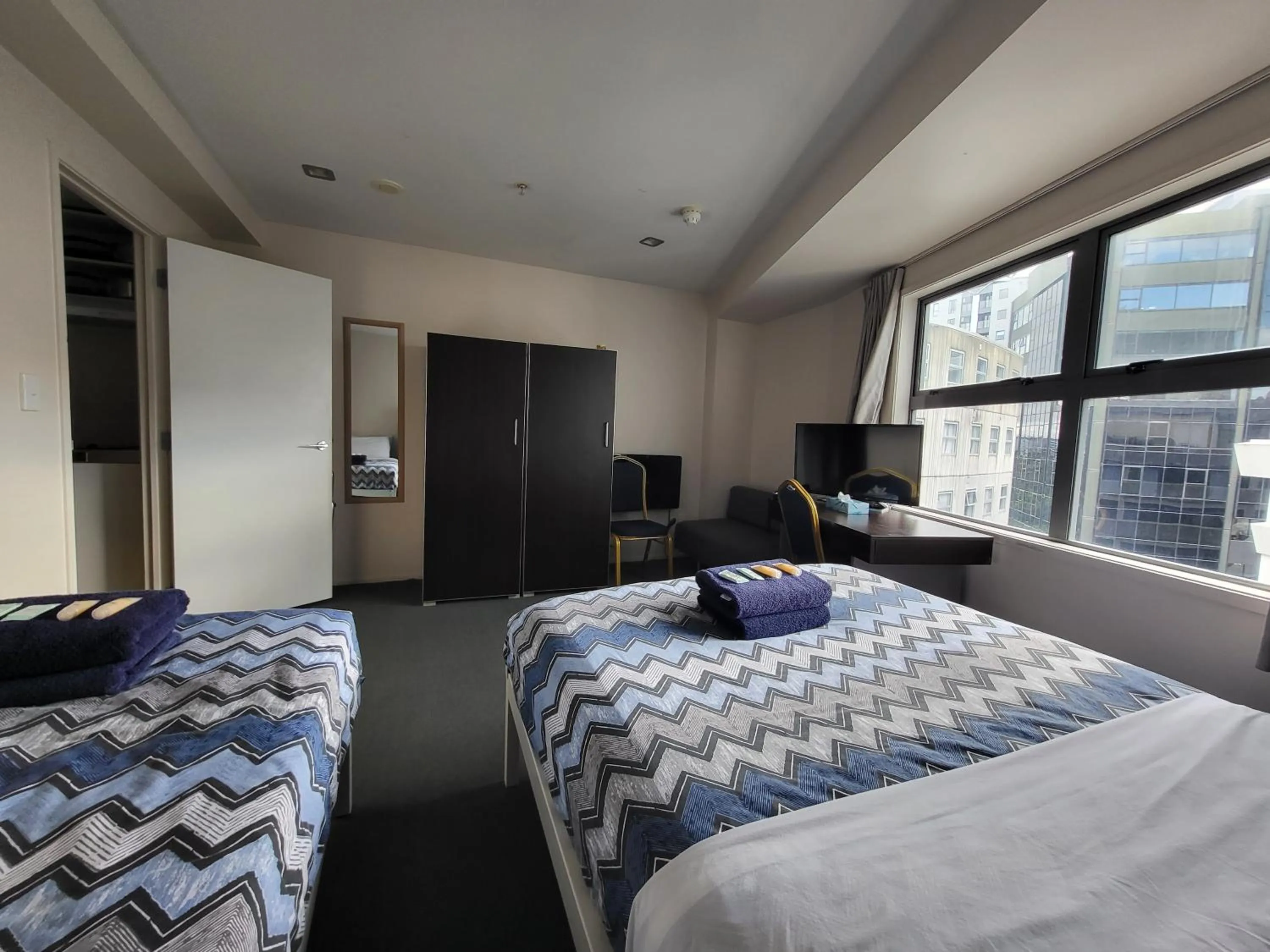 Bed in Empire Apartments