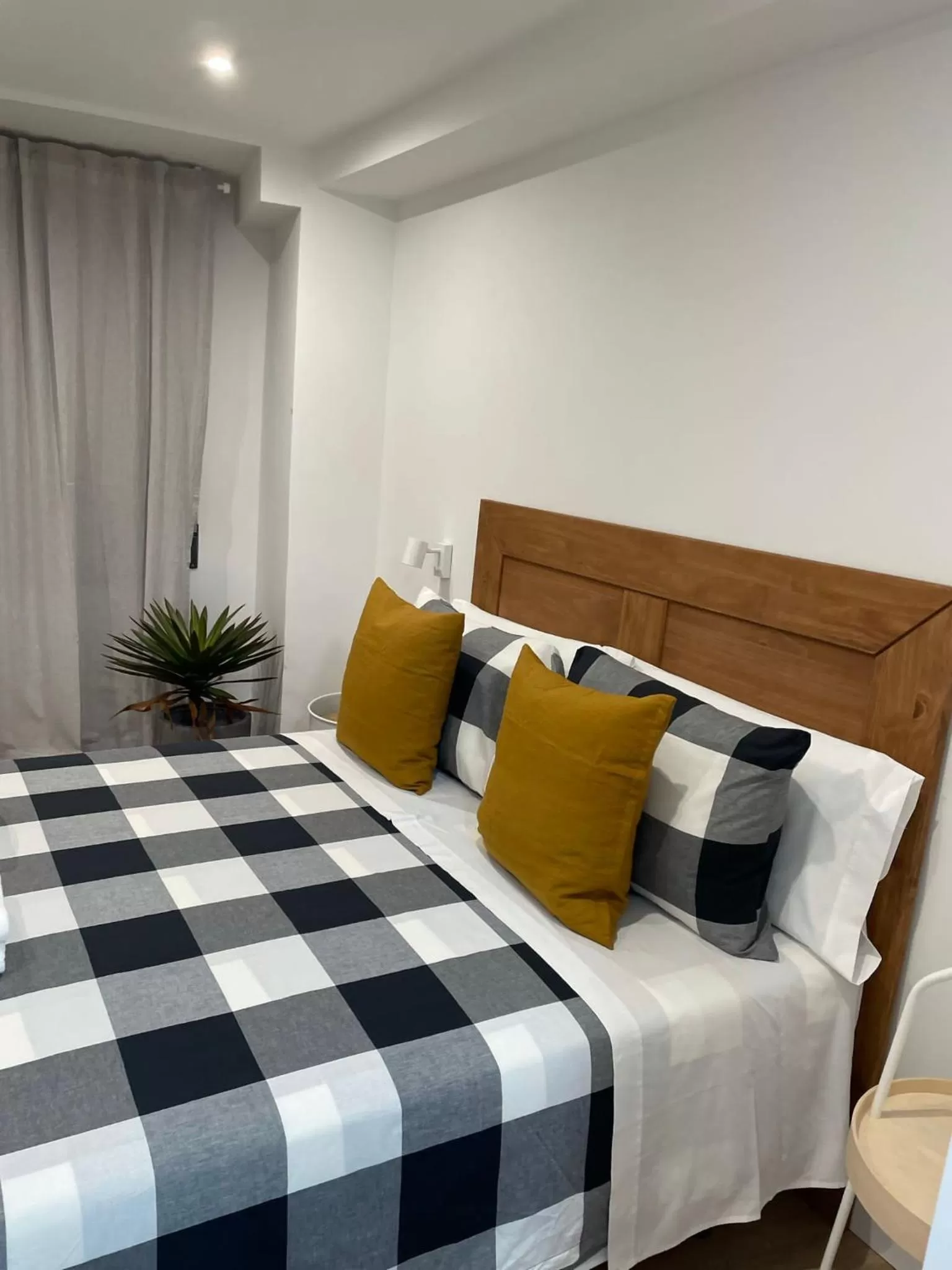 Bed in Hotel Bienvenidos Rooms Xàtiva