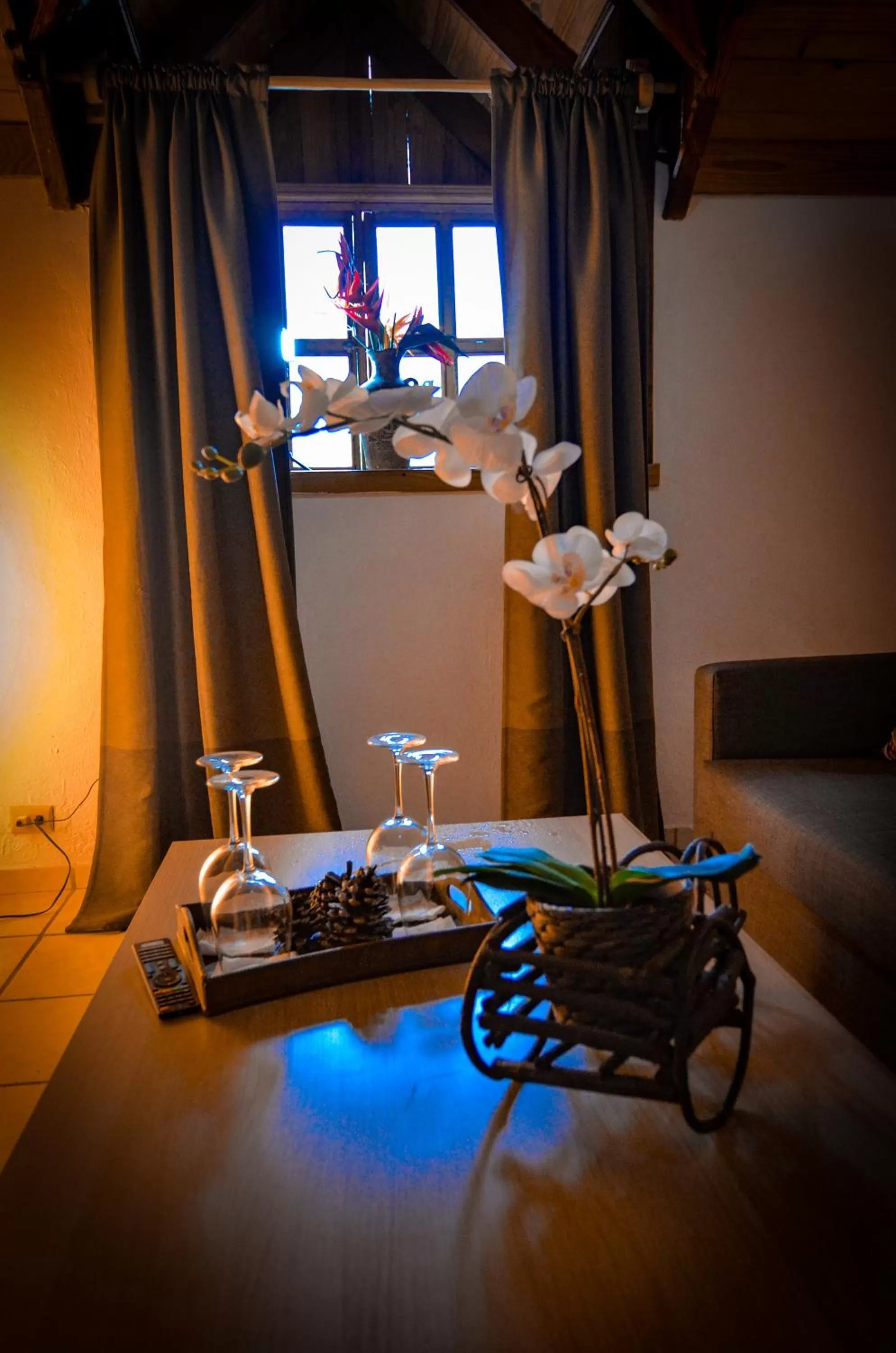 Living room in Hotel Rancho Constanza & Cabañas de la Montaña