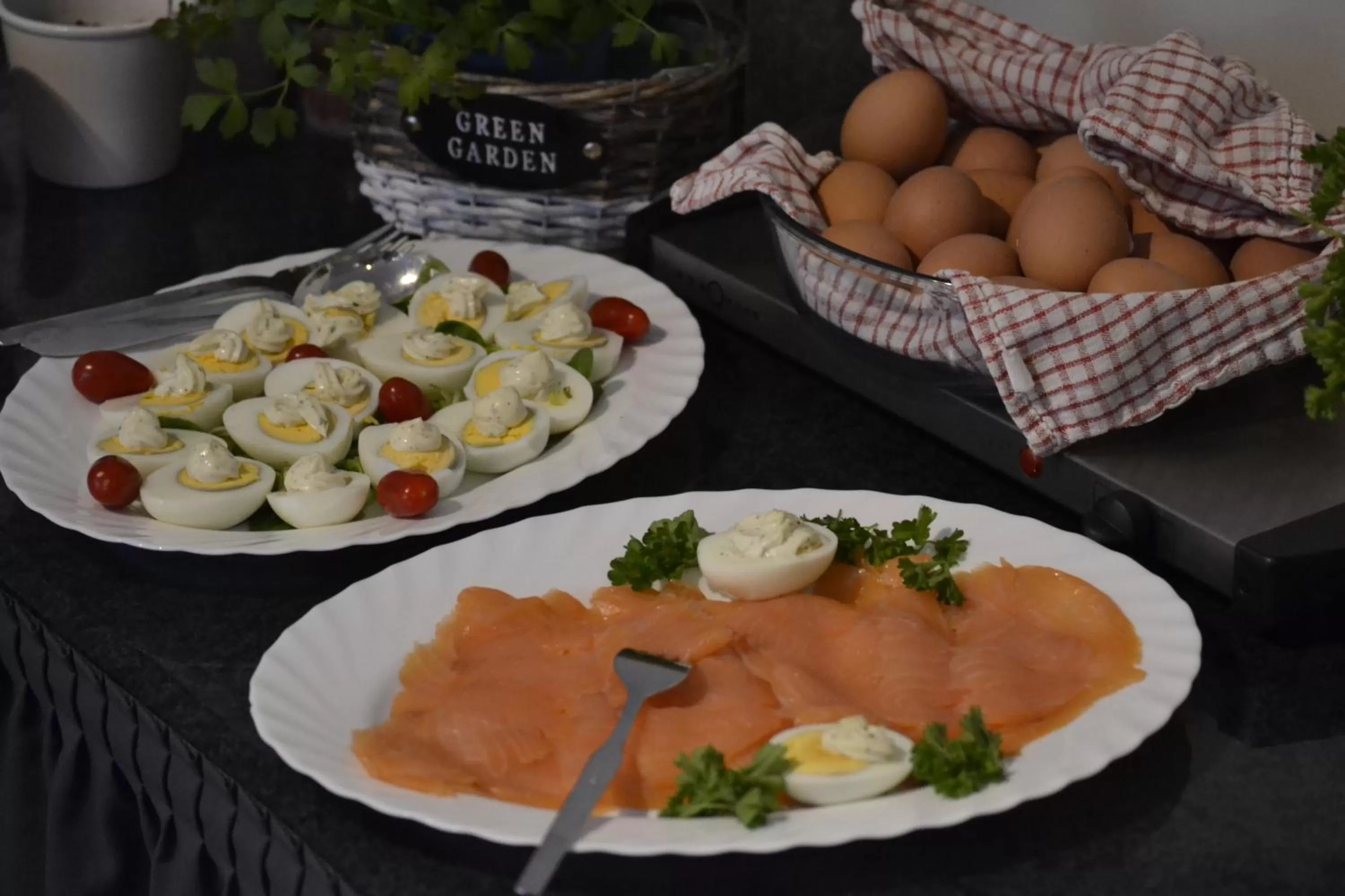 Buffet breakfast in Hotel-Café-Galerie