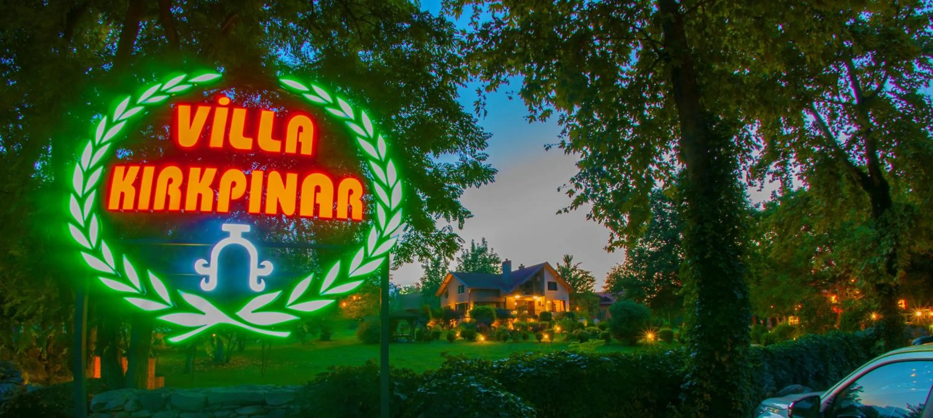 Parking in Villa Kirkpinar Sapanca