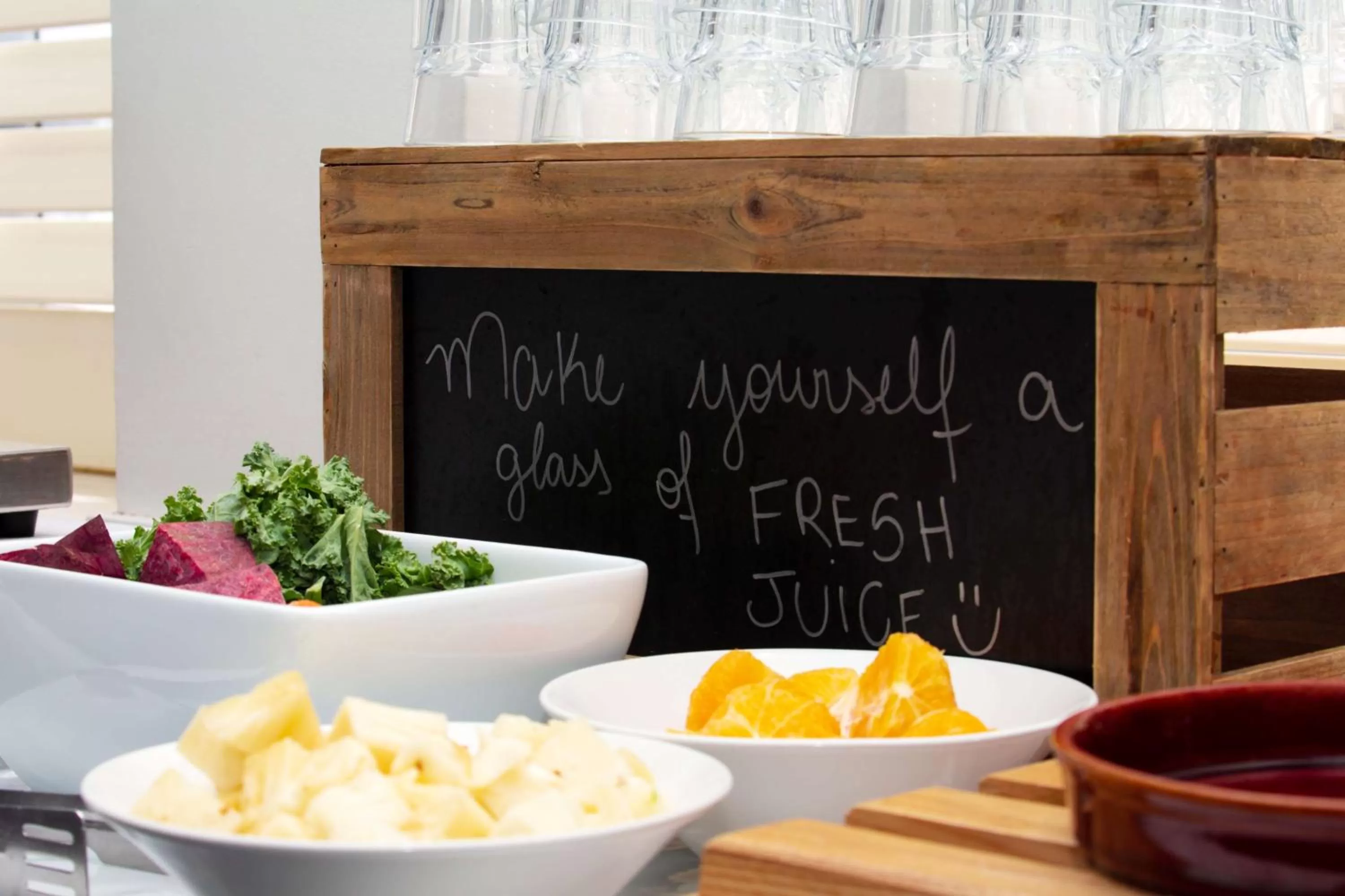 Food close-up in Mirage Hotel Newport