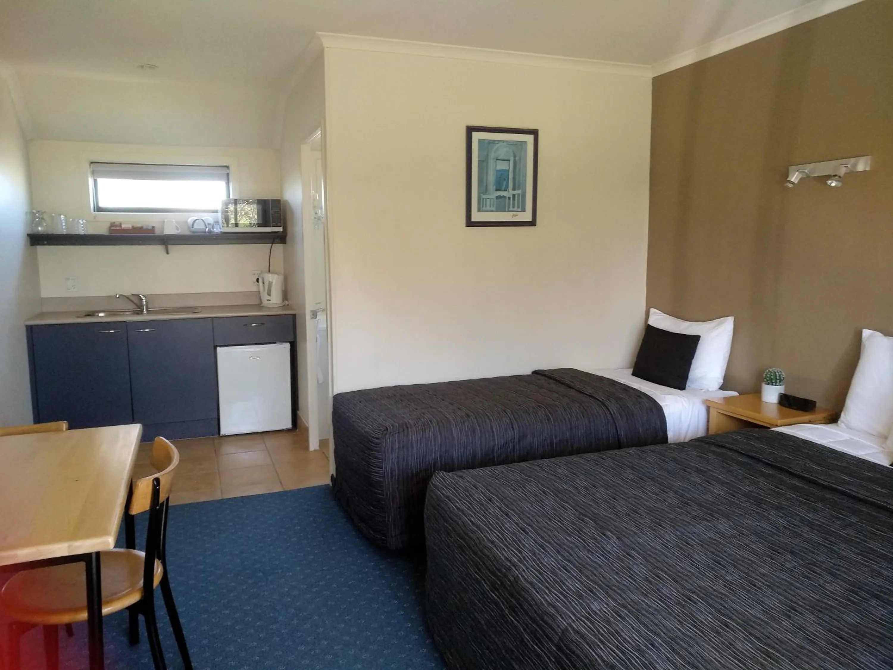 Bed in Stadium Motel