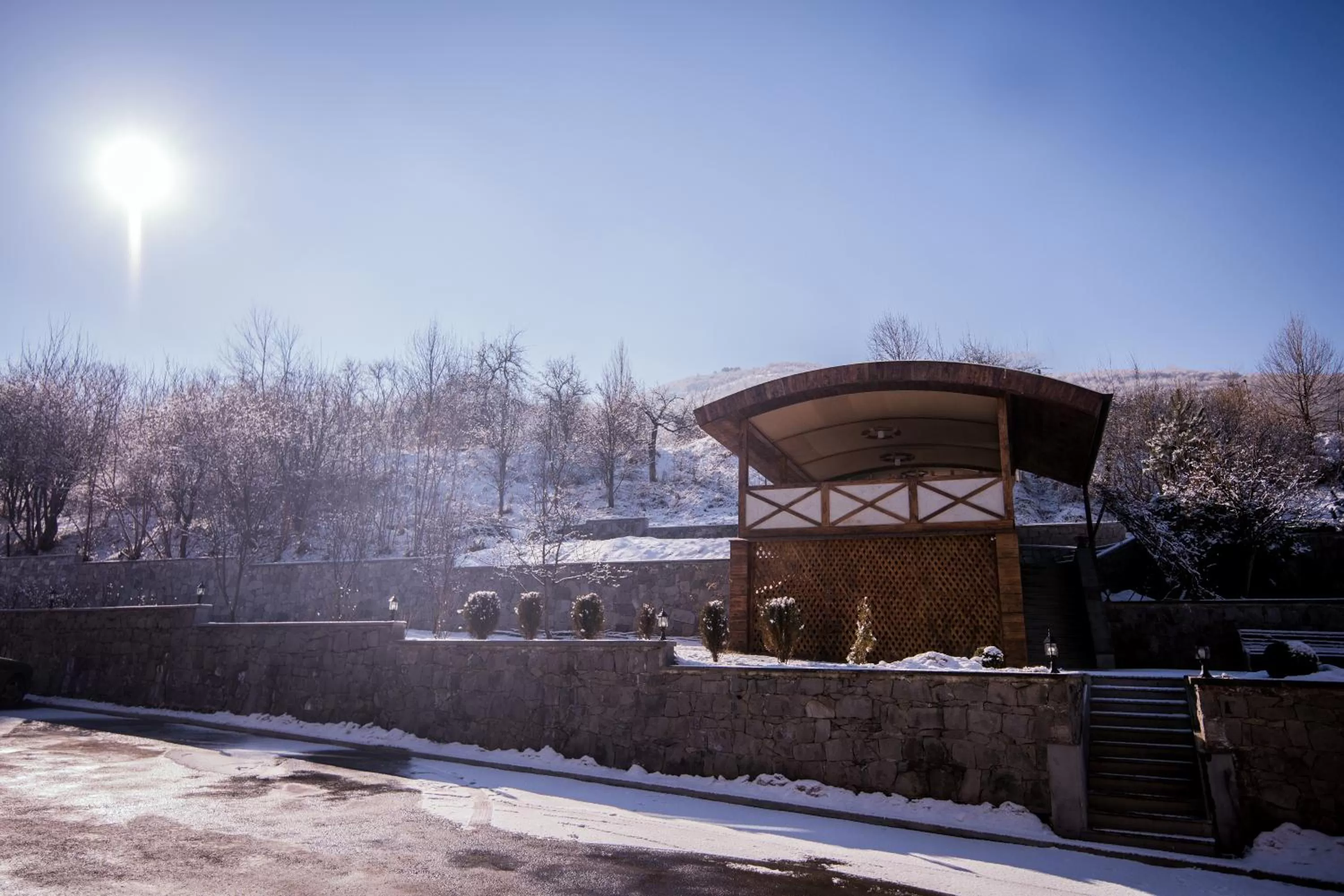 Winter in Laguna Hotel