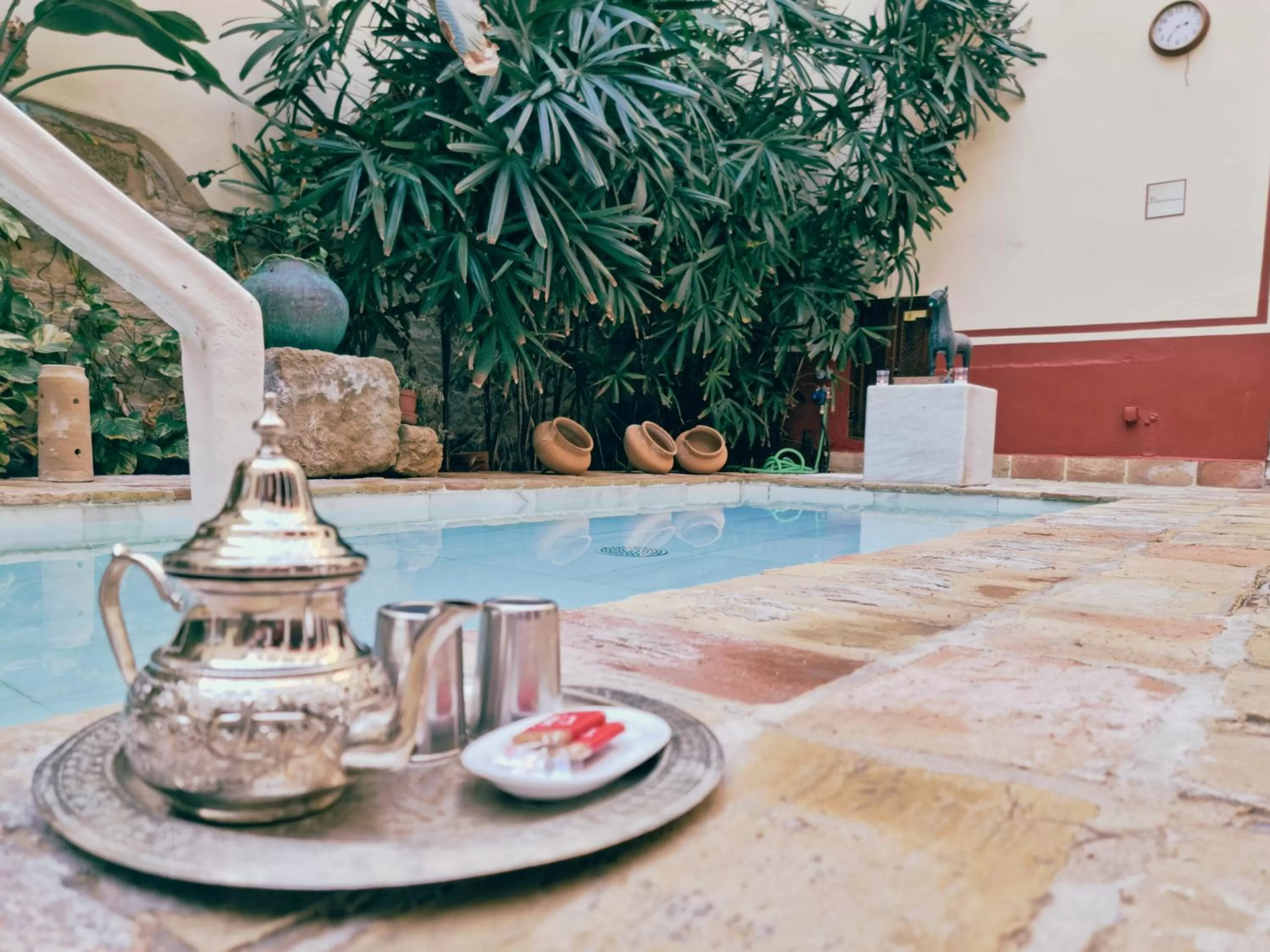 Spa and wellness centre/facilities, Swimming Pool in Hospedería Baños Arabes de Córdoba Dos