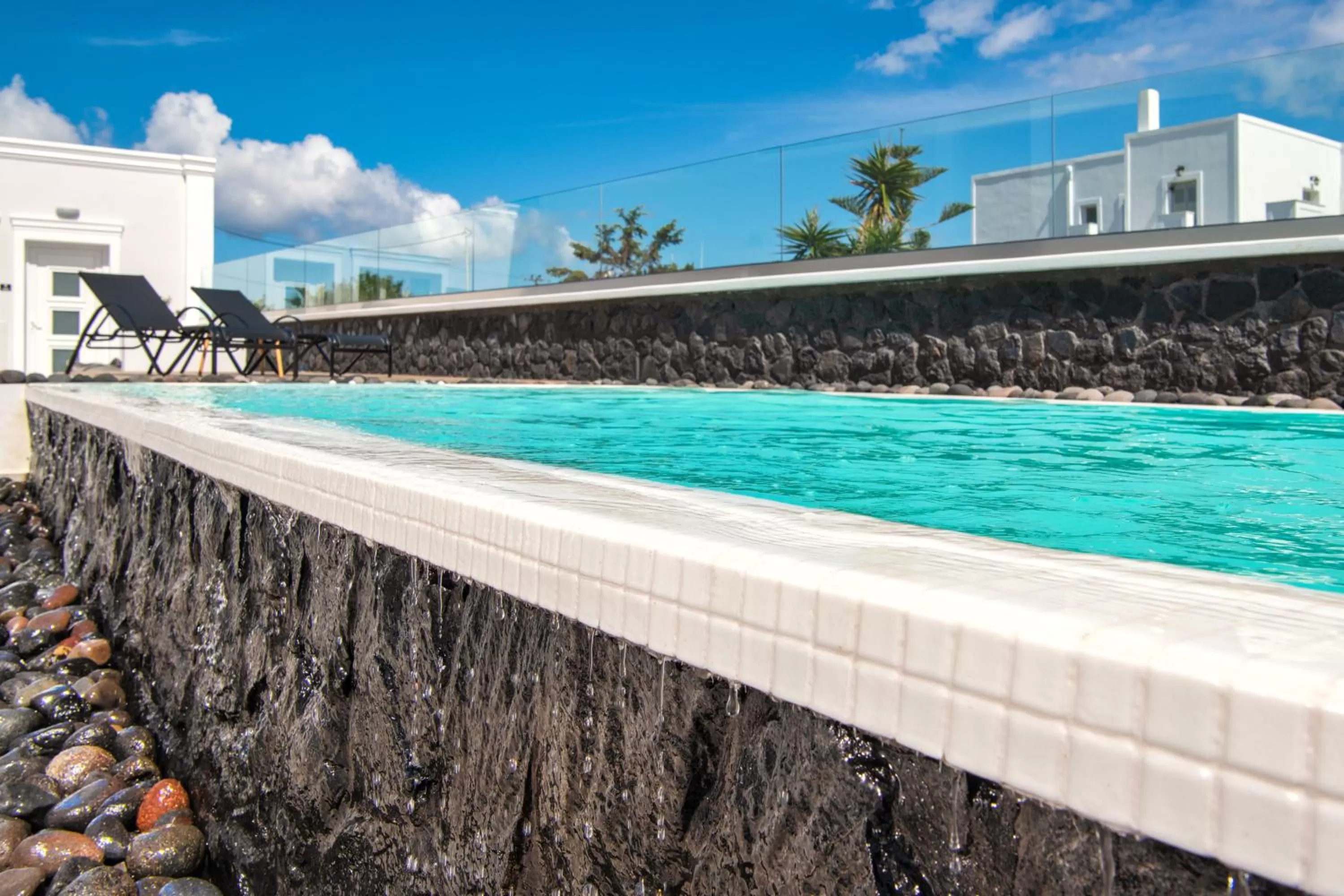 Swimming pool in Abasa Suites