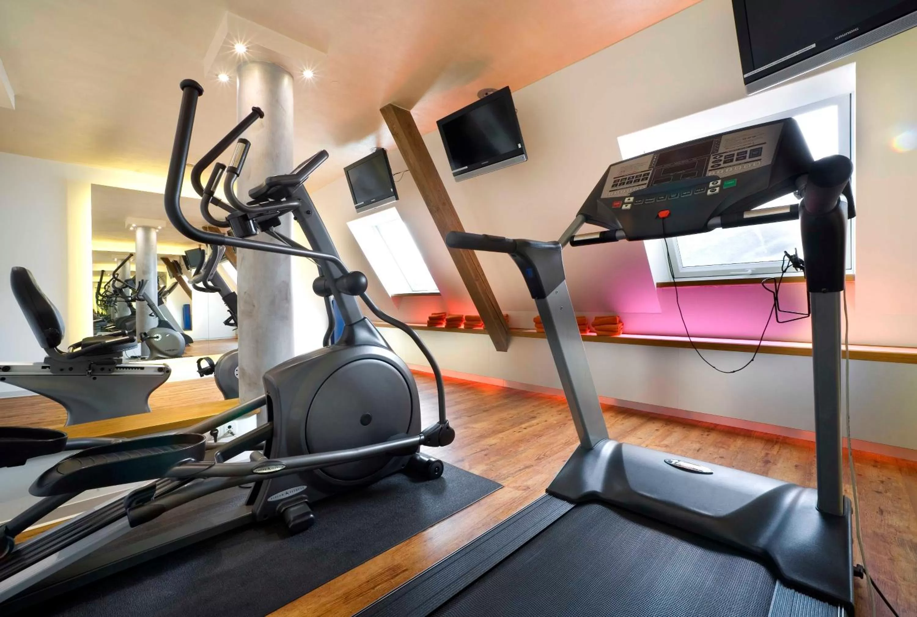 Fitness centre/facilities in Hotel Sonne