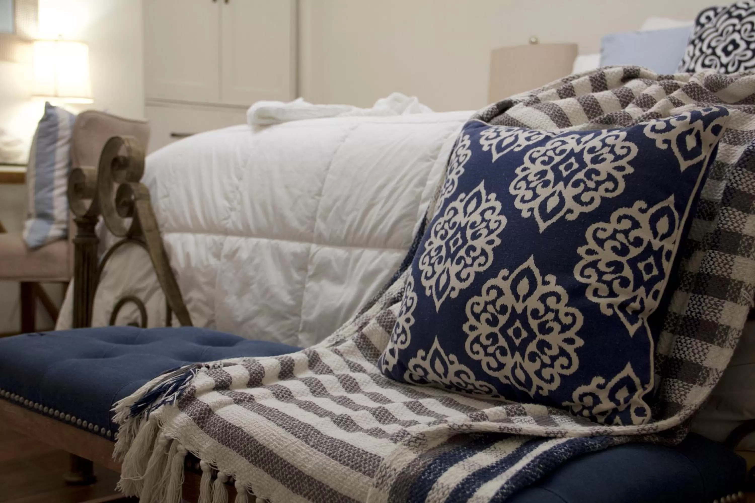 Bed in Andreas Hotel & Spa