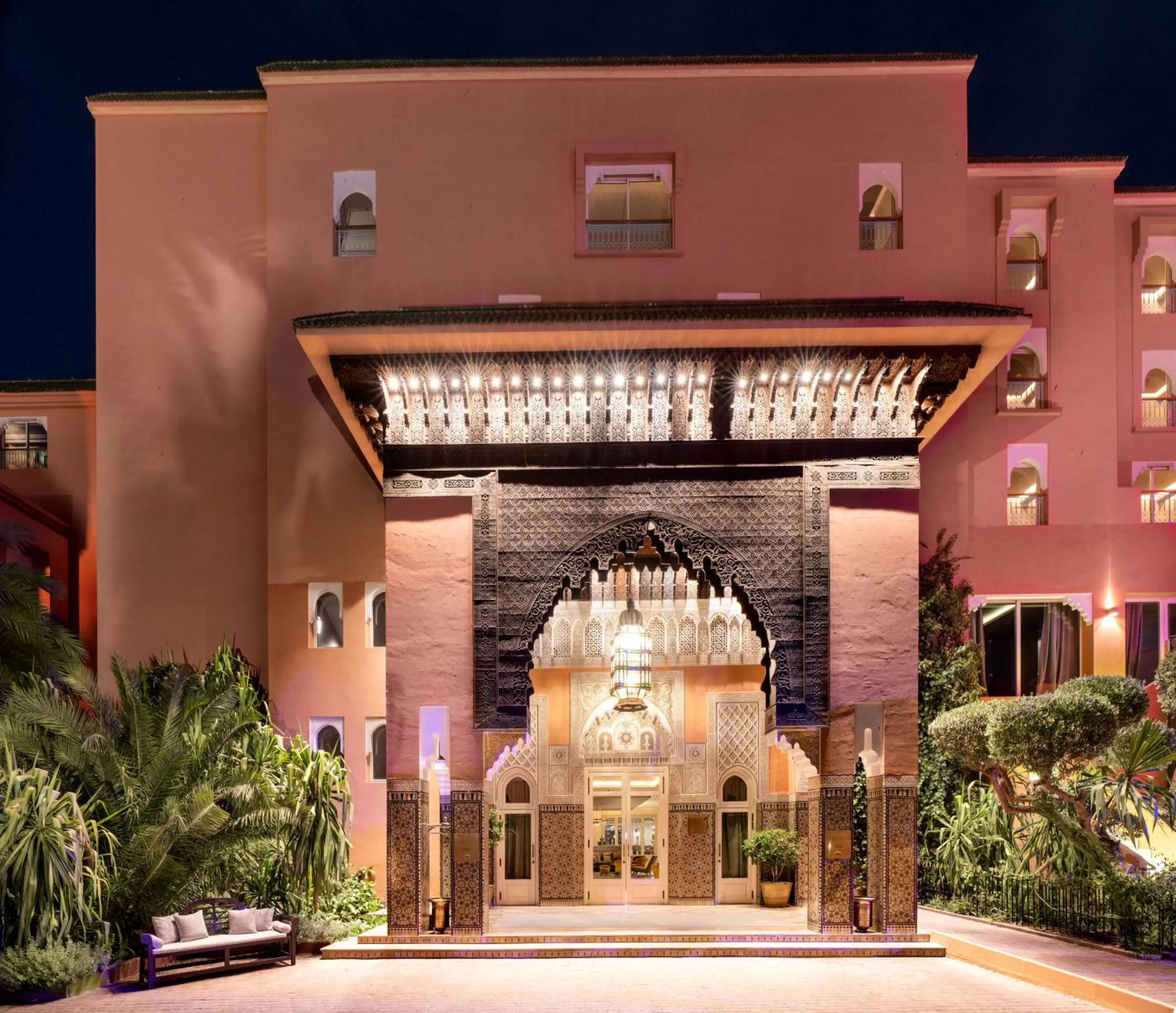 Facade/entrance in Sofitel Marrakech Palais Impérial & Spa