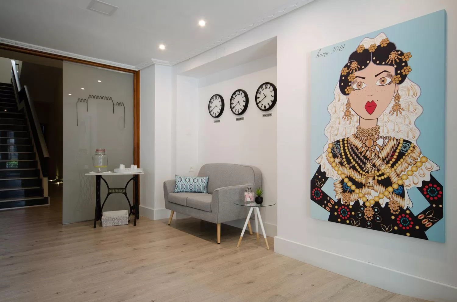 Lobby or reception in Hotel Puerta Ciudad Rodrigo