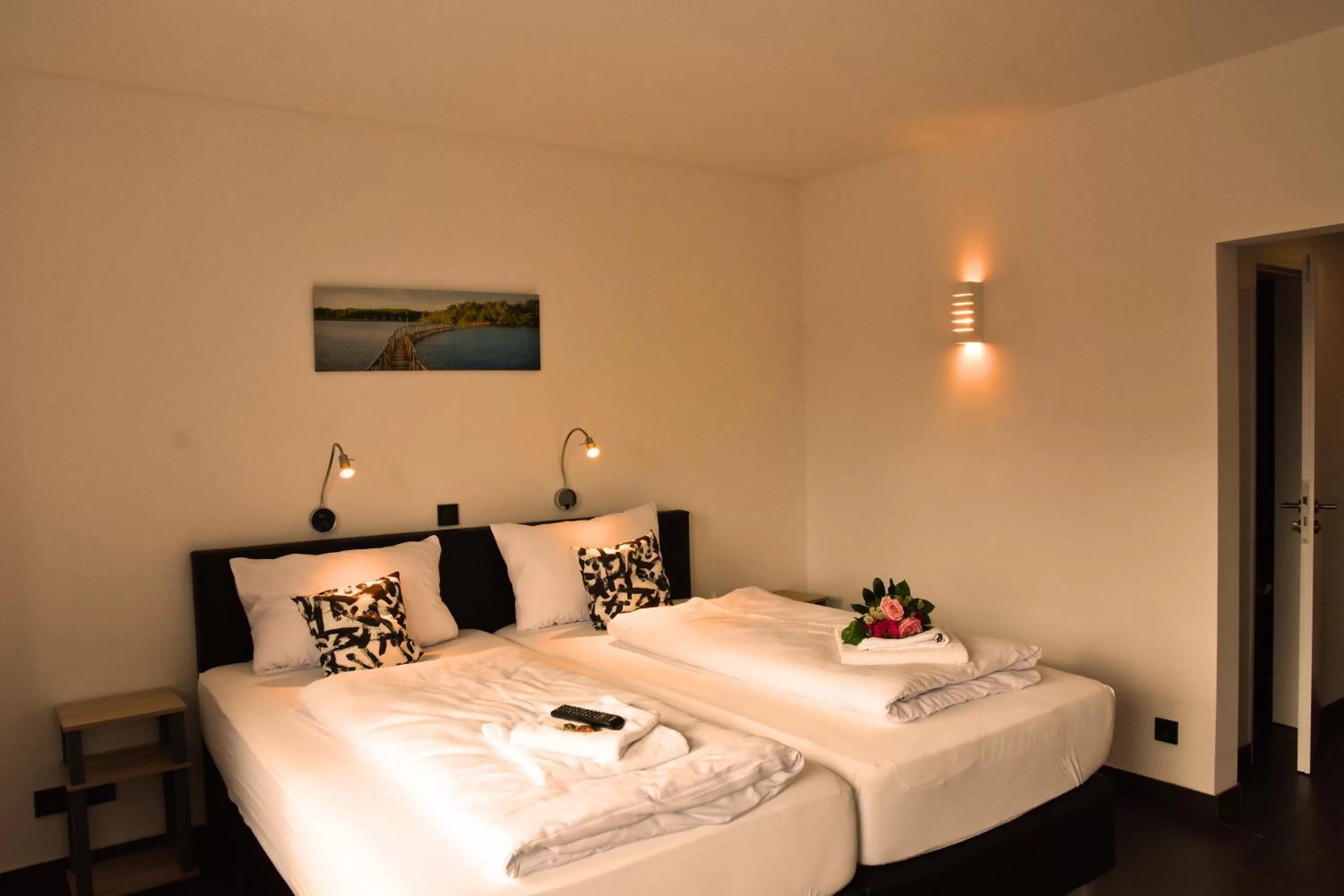 Bed in Hotel Walsroder Hof