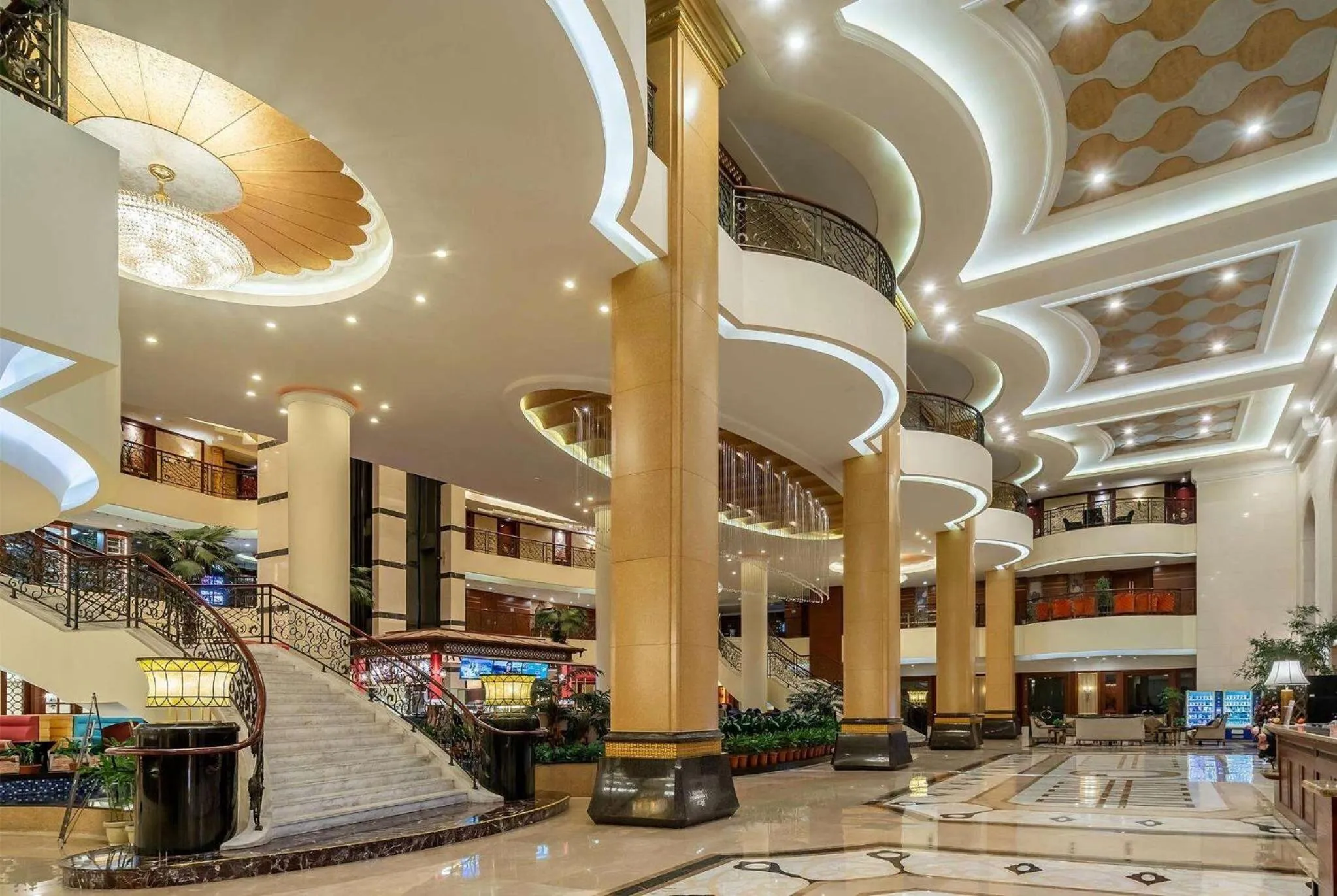 Lobby or reception in Wyndham Shanghai Hongqiao