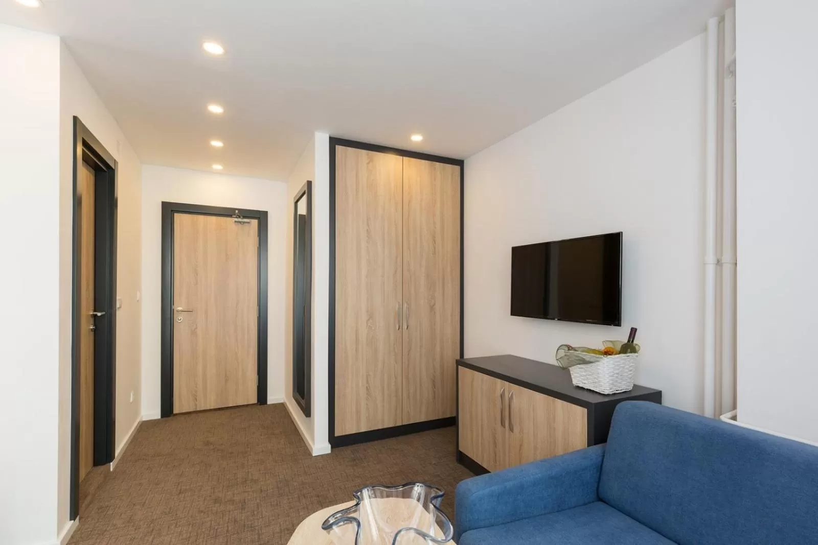 Living room in Premium Crown Suites