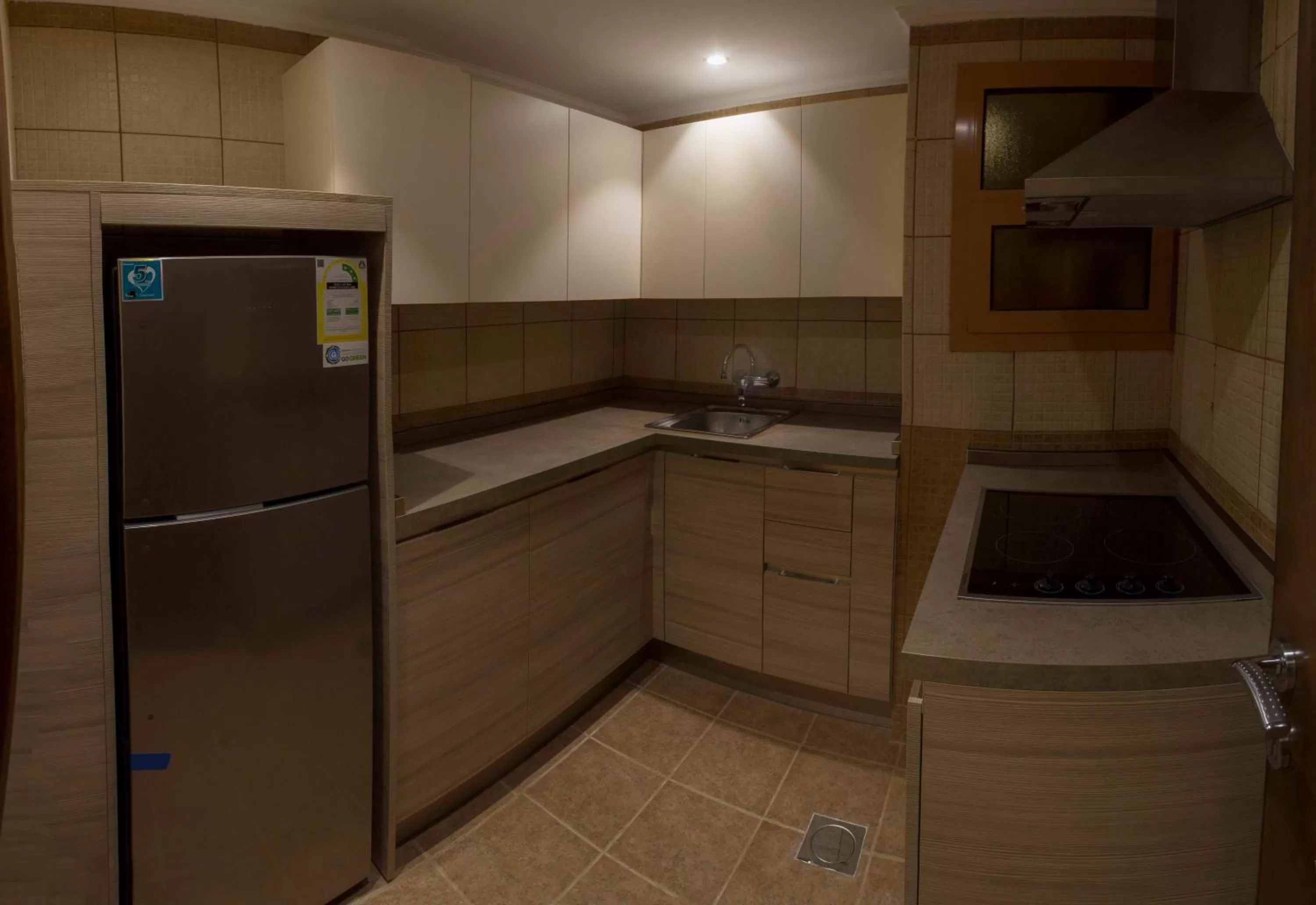 Kitchen or kitchenette in Al-Borg Al-Watheer Serviced apartments