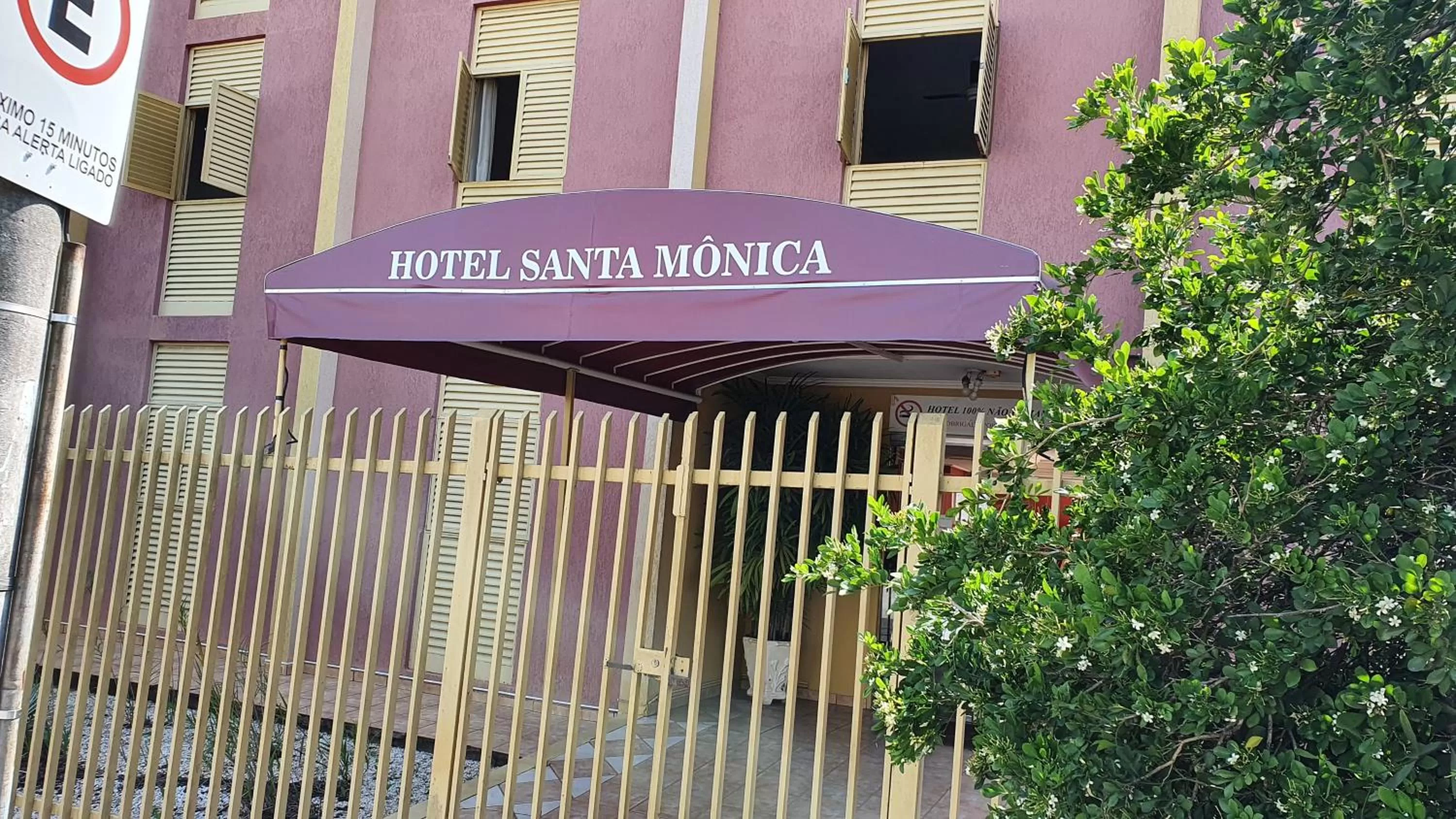 Facade/entrance, Property Building in Hotel Sta Mônica Marília