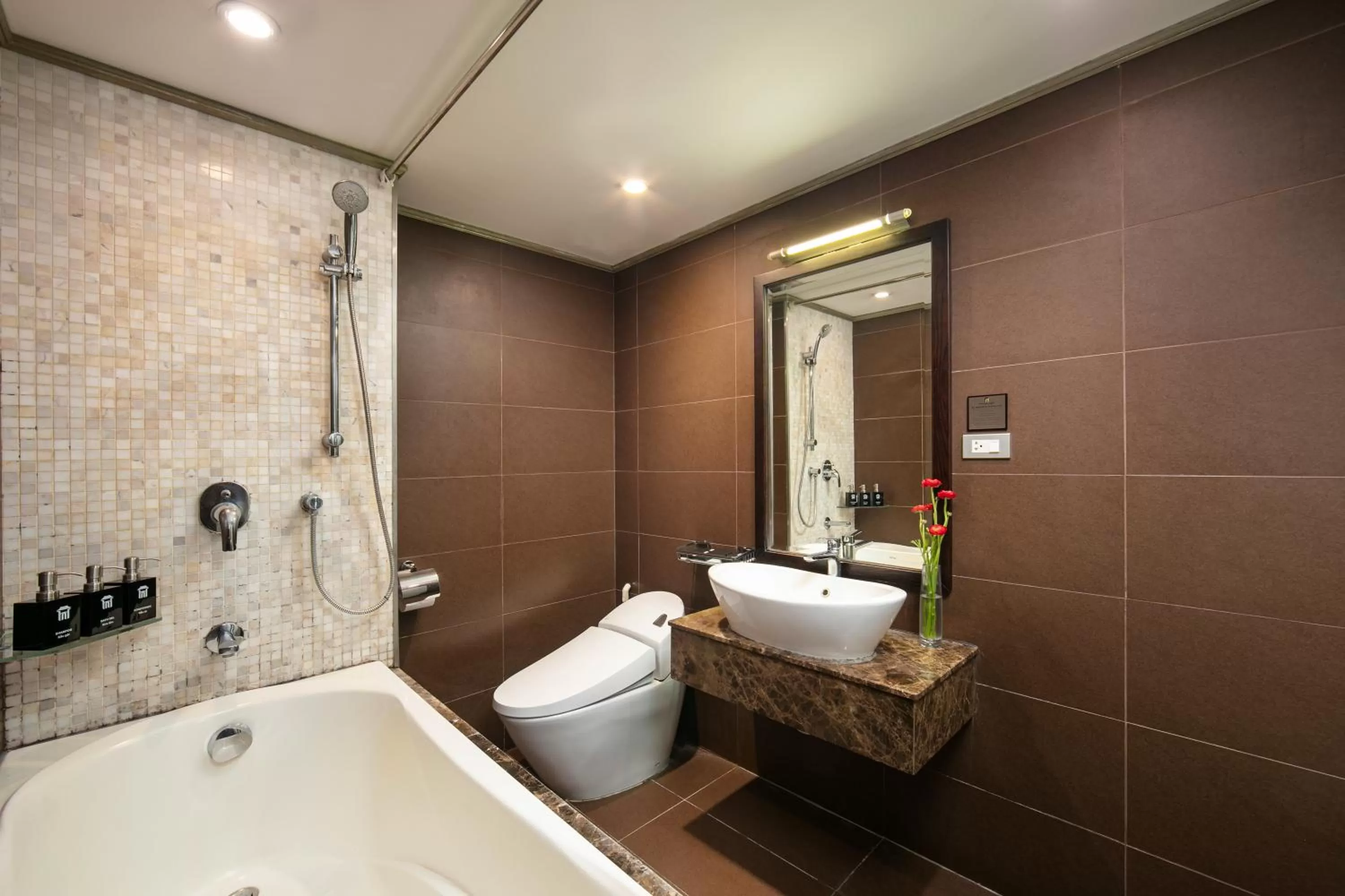 Toilet in Beryl Charm Hotel and Spa