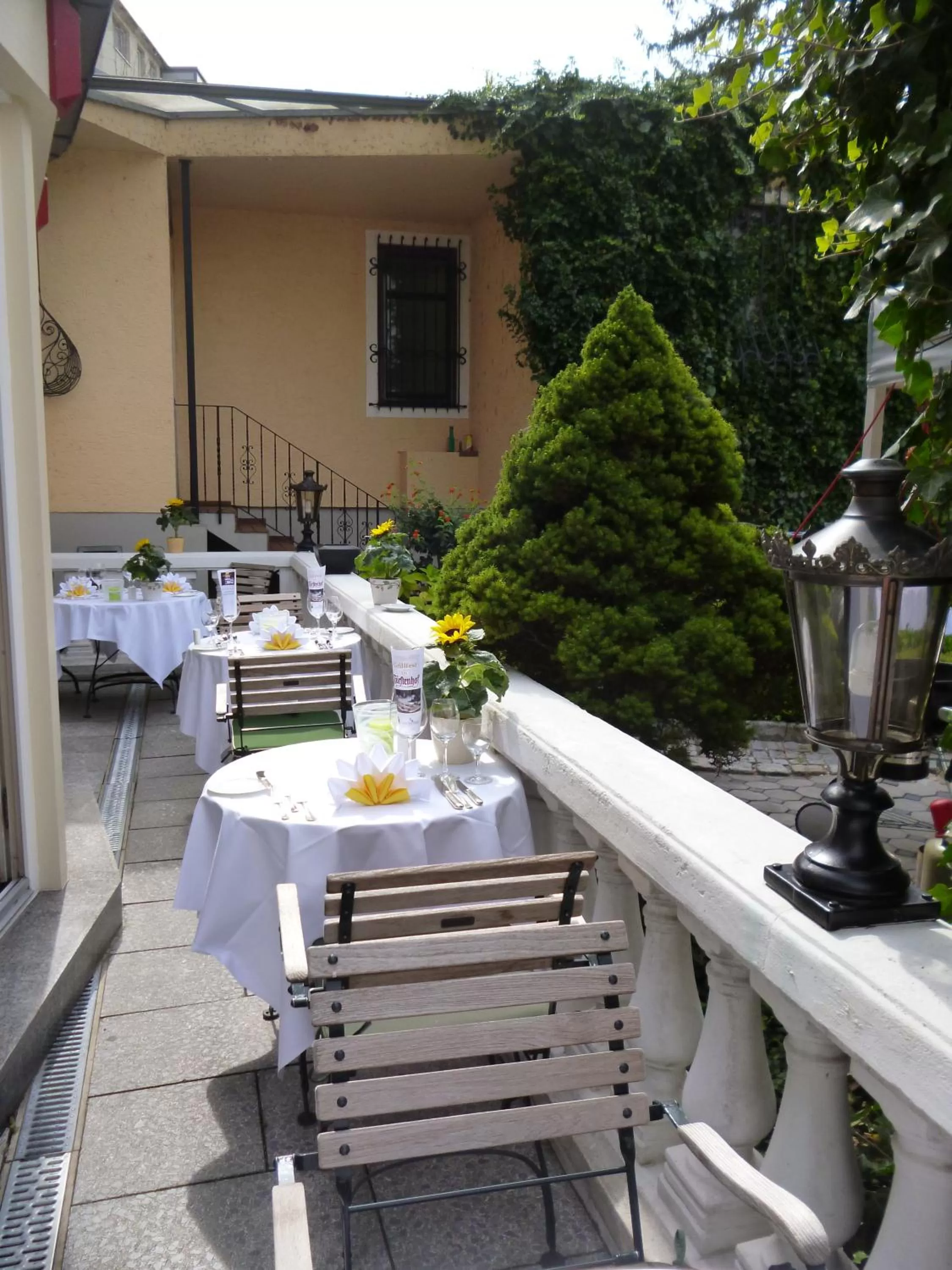 Balcony/Terrace in Simones Hotel Fürstenhof