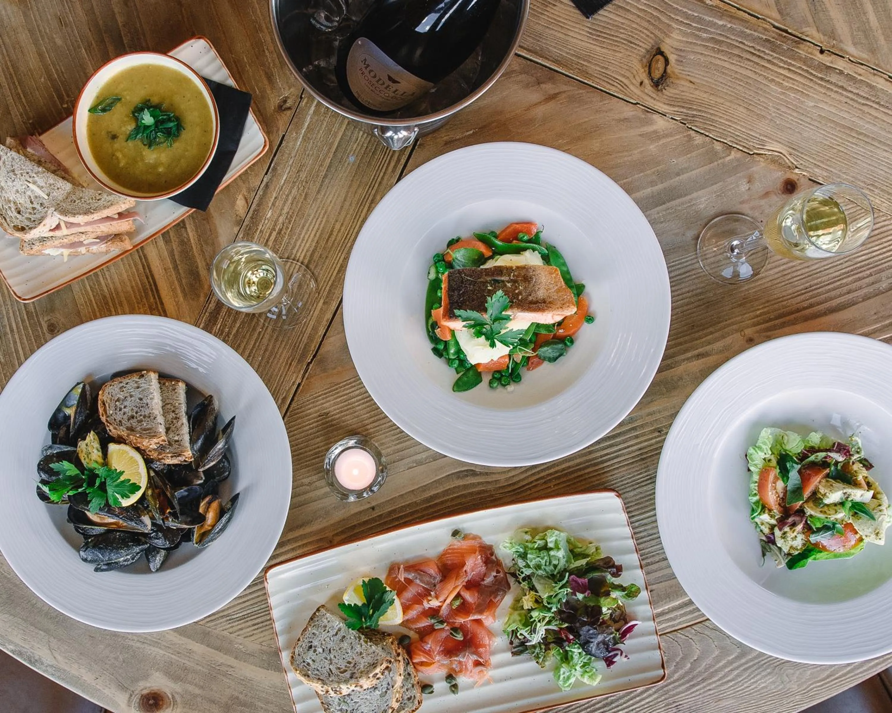 Food close-up in Boat Country Inn and Restaurant