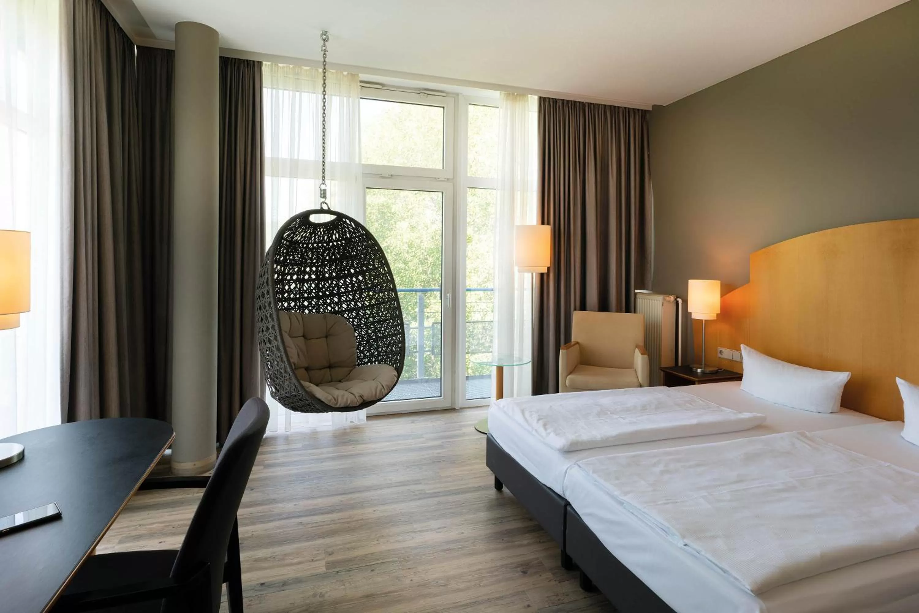 Bed in Seminaris Avendi Hotel Potsdam