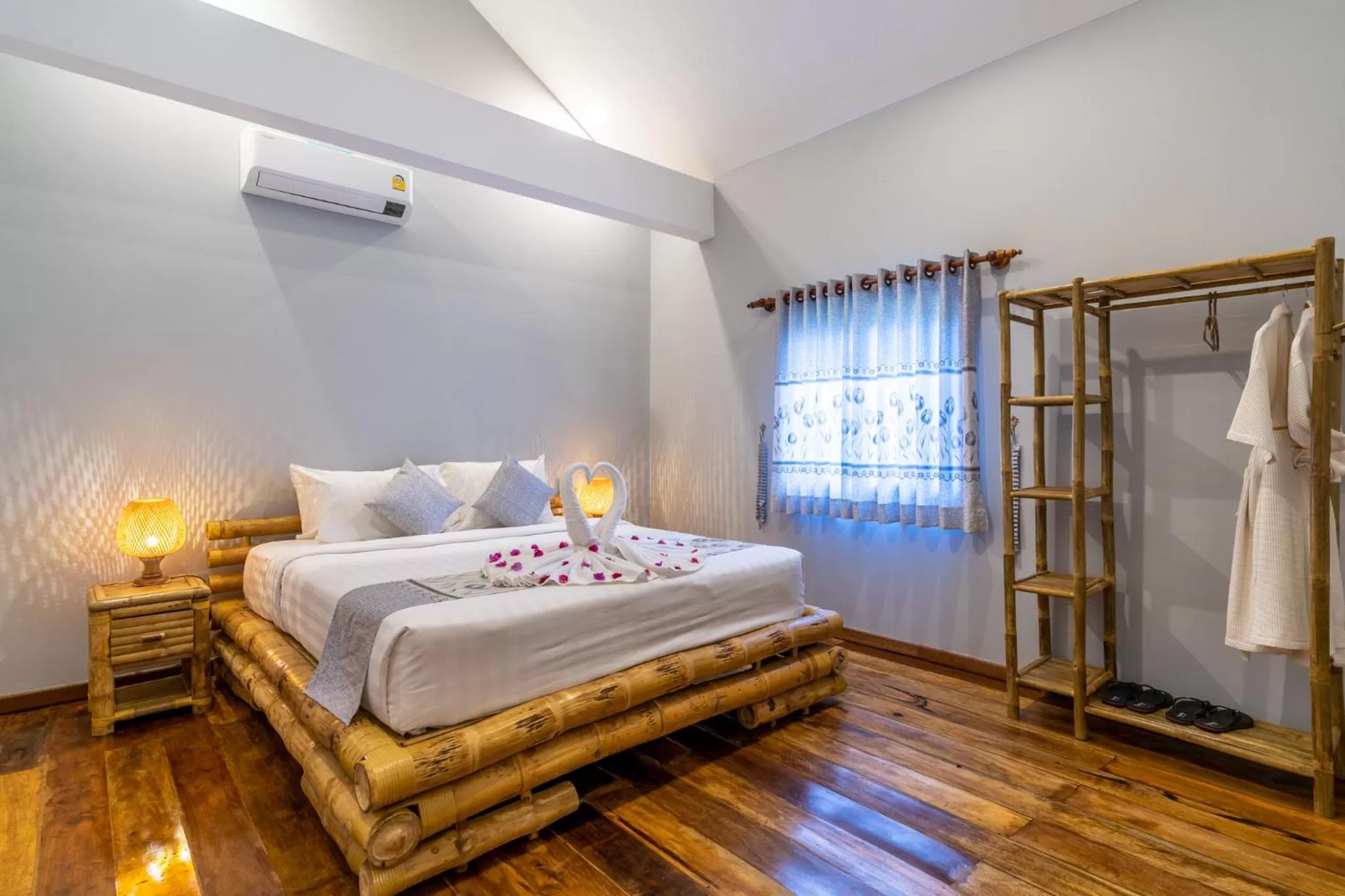 Bedroom, Bed in Authentic Khmer Village Resort