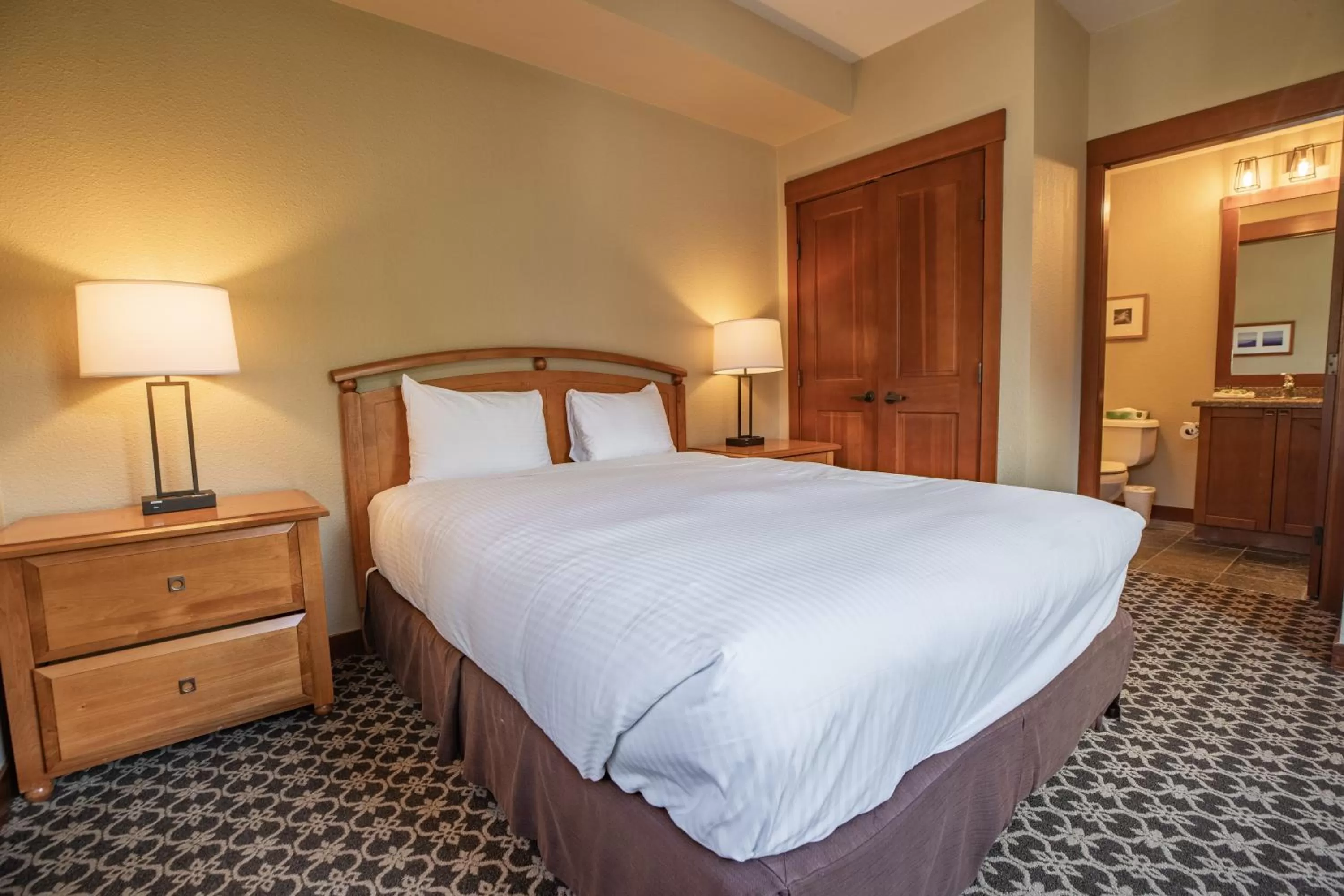 Bed in The Village at Palisades Tahoe