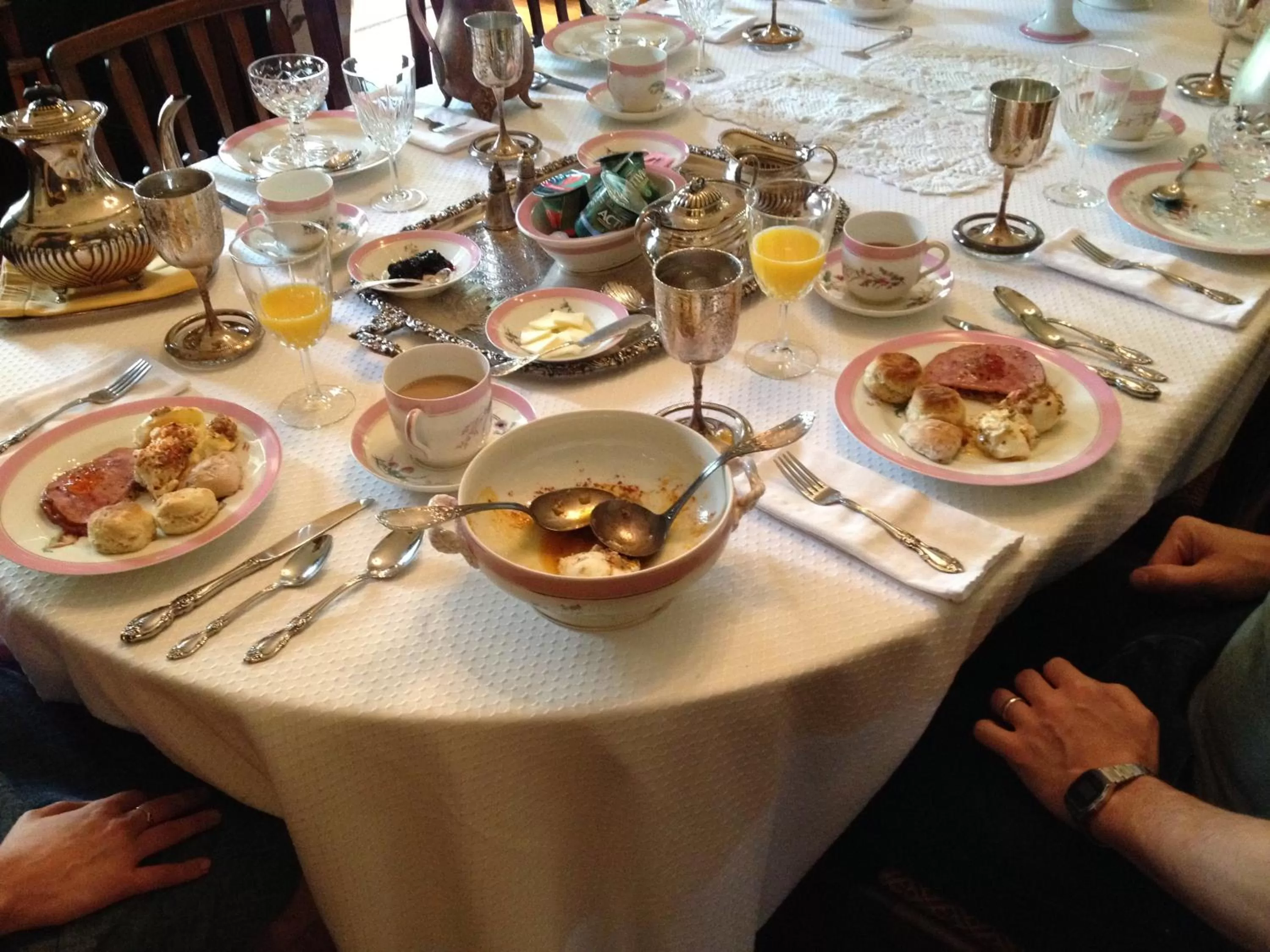 Food close-up in Stone House Musical B&B