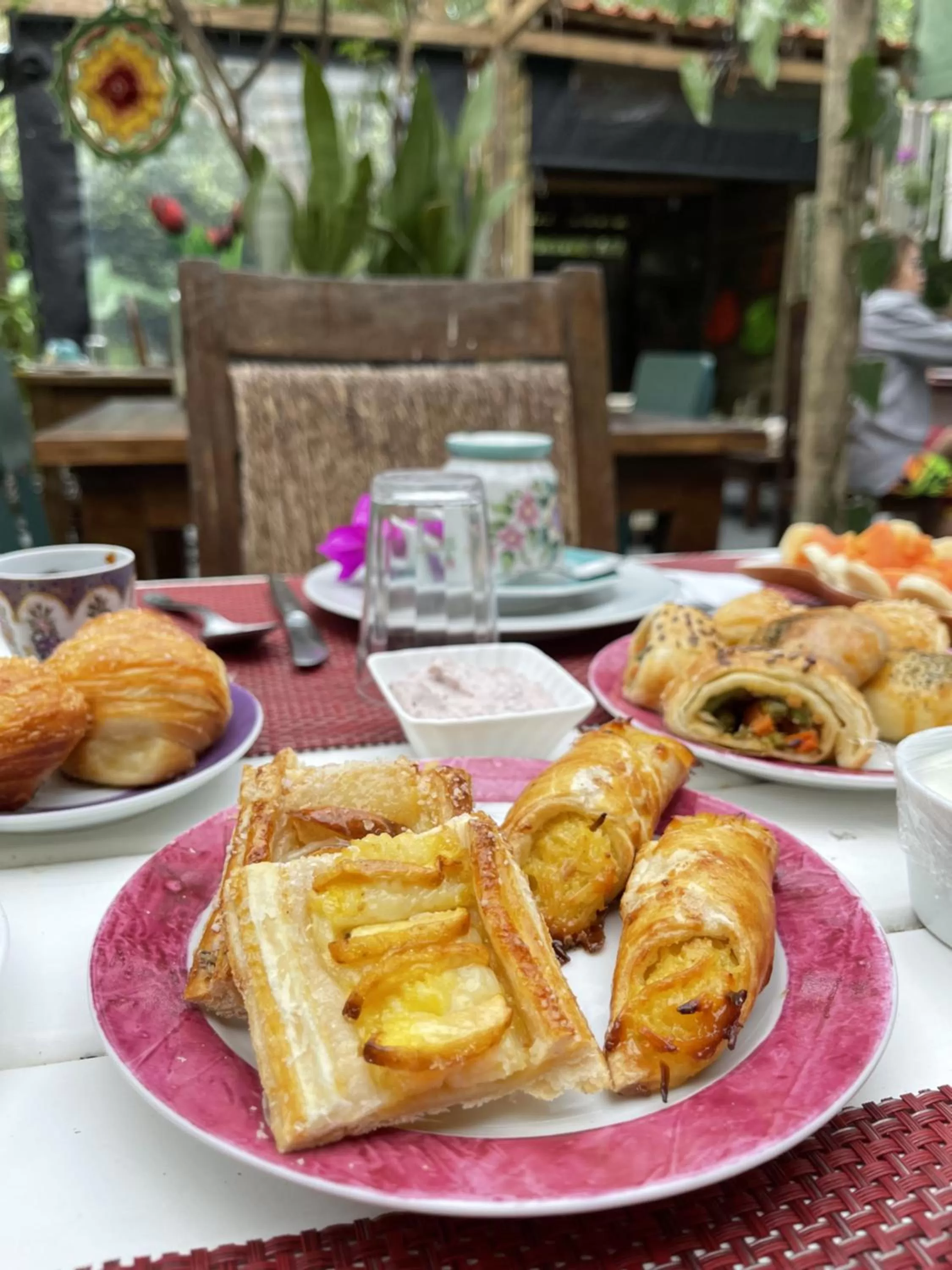 Breakfast in Pousada Santarina