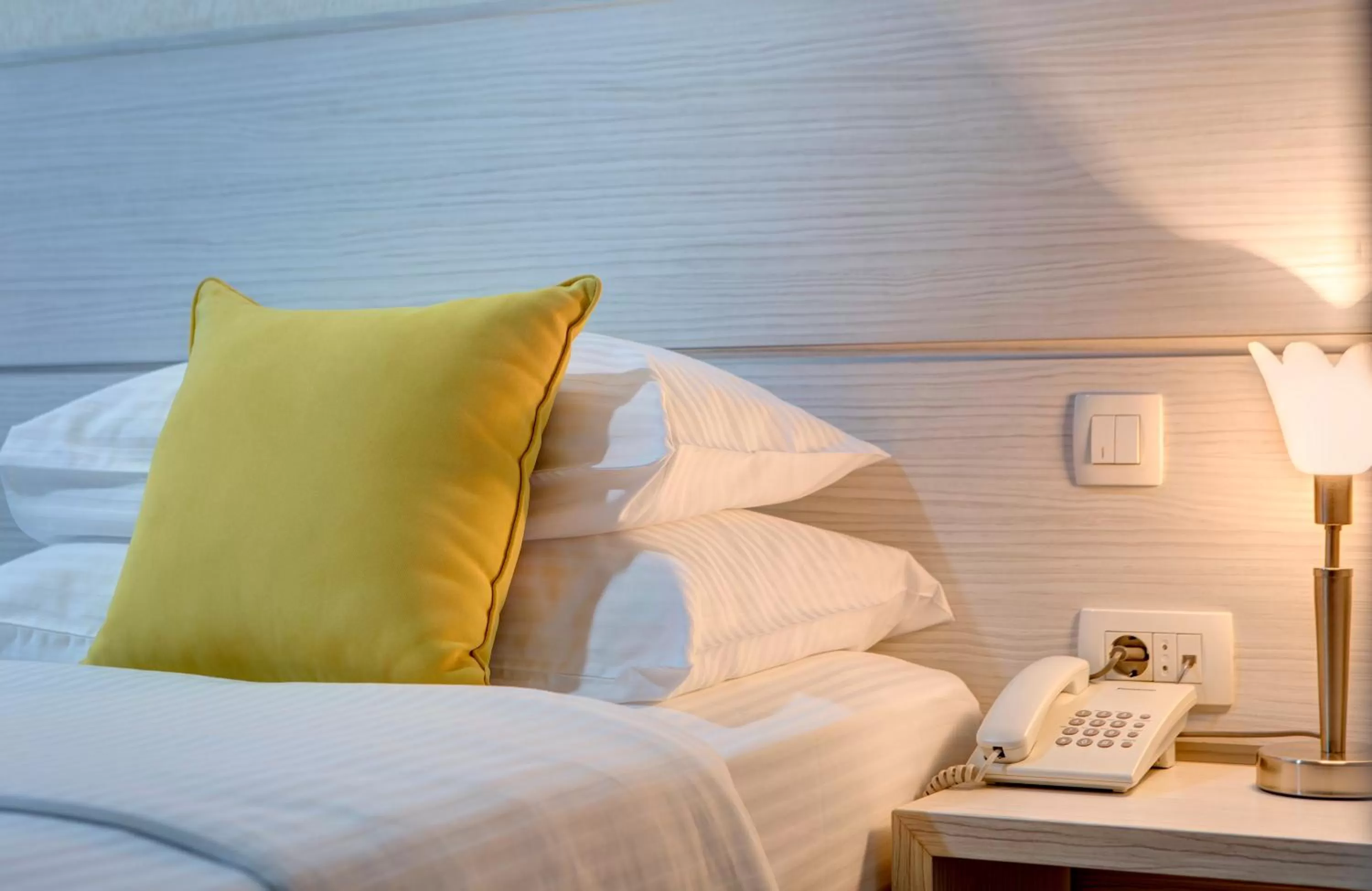 Bed in Hotel Villa Milas