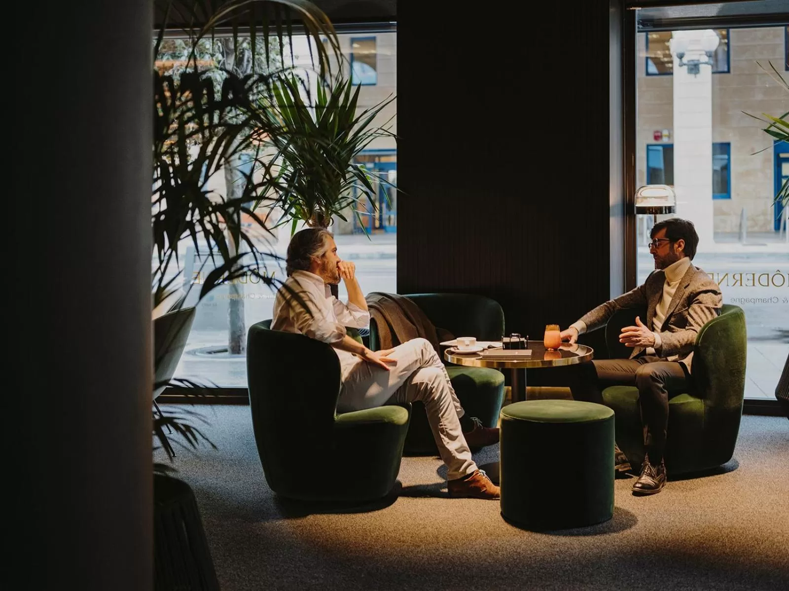 Drinks in El Môderne Hotel