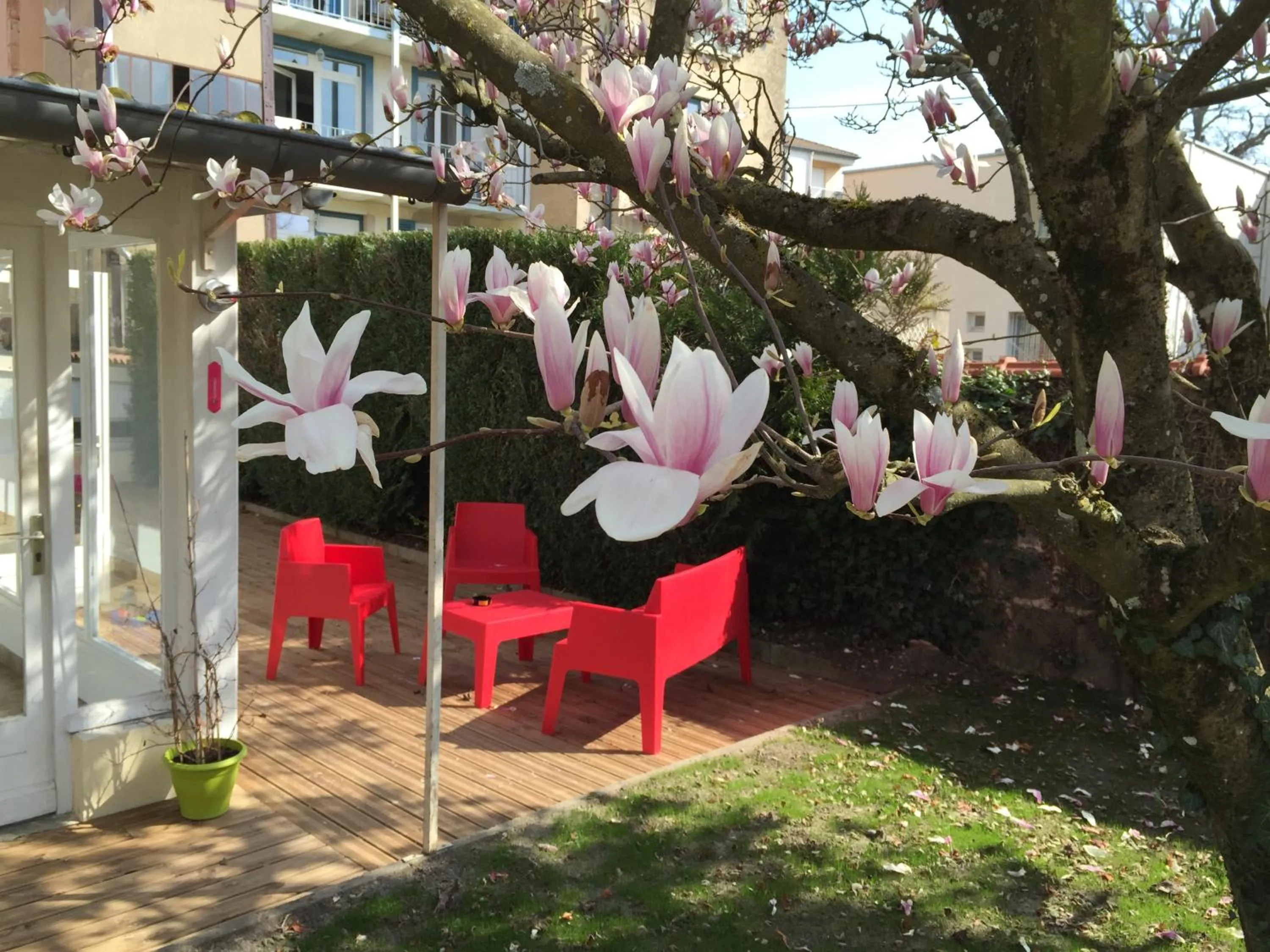 Balcony/Terrace in Hôtel Concorde