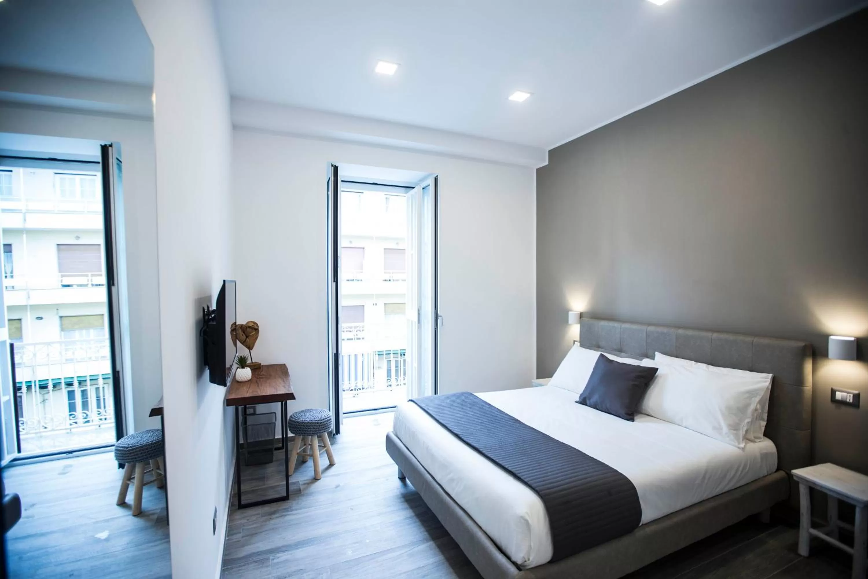 Bedroom, Bed in GB Central Station Napoli