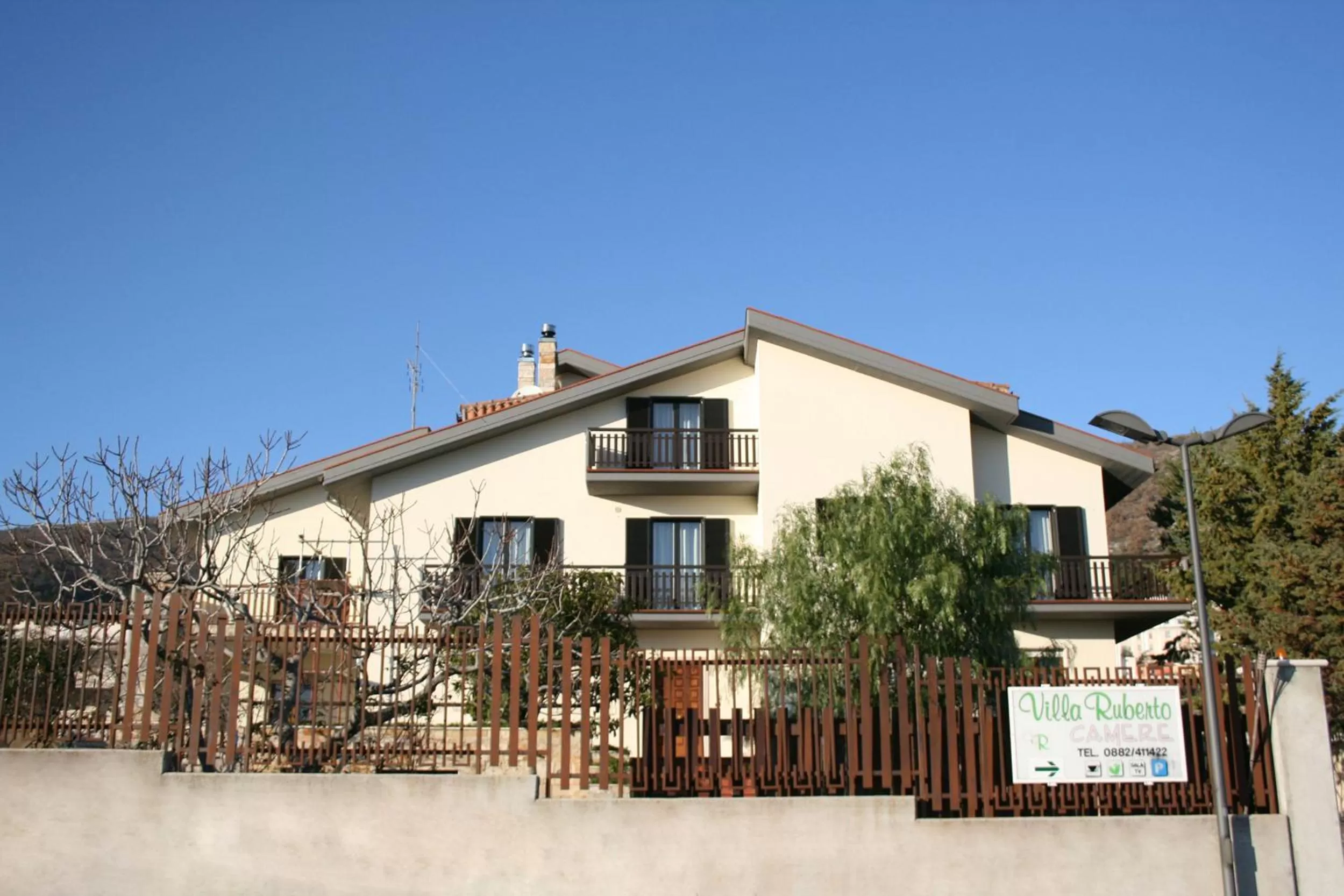 Facade/entrance in Villa Ruberto
