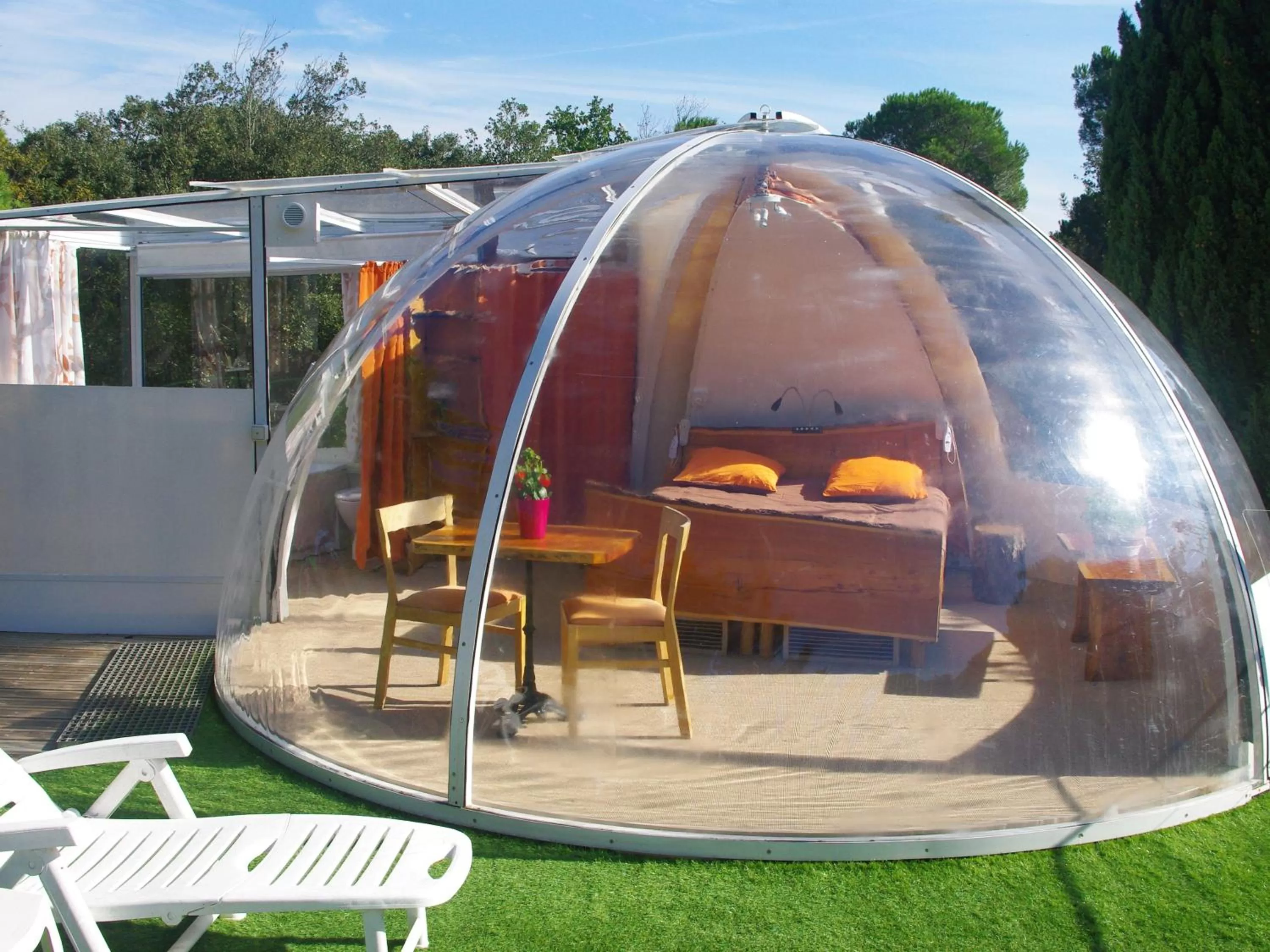 Bedroom in Les Chambres d'Hotes au Bois Fleuri
